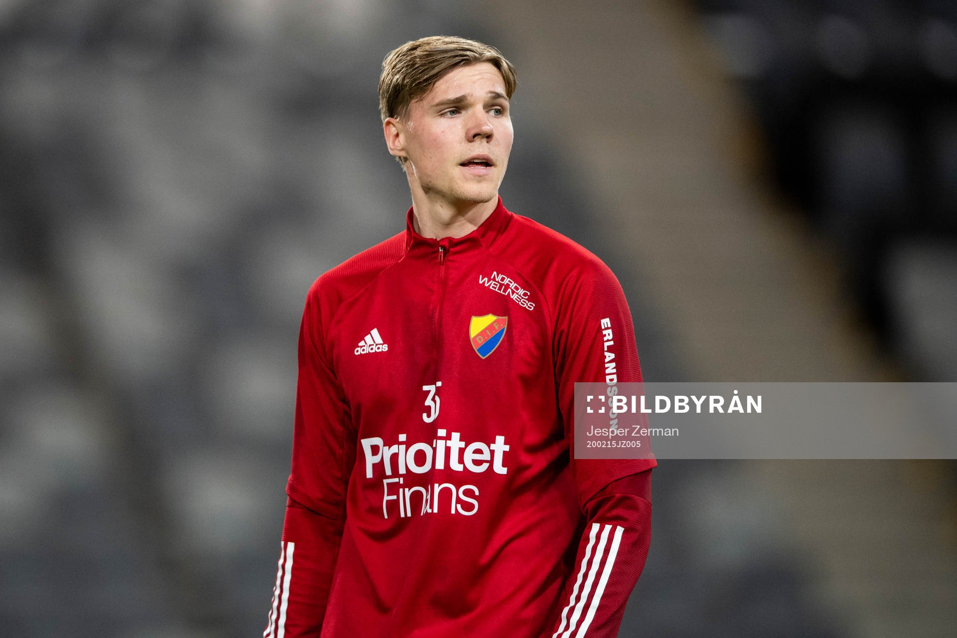 Djurgårdens målvakt Erland Tangvik