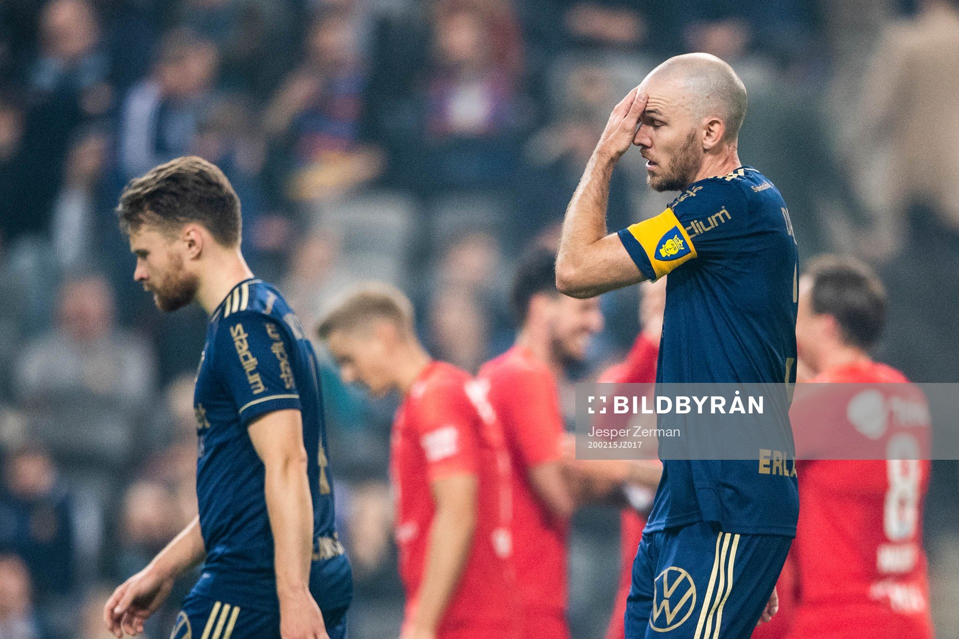 Djurgårdens Marcus Danielson deppar