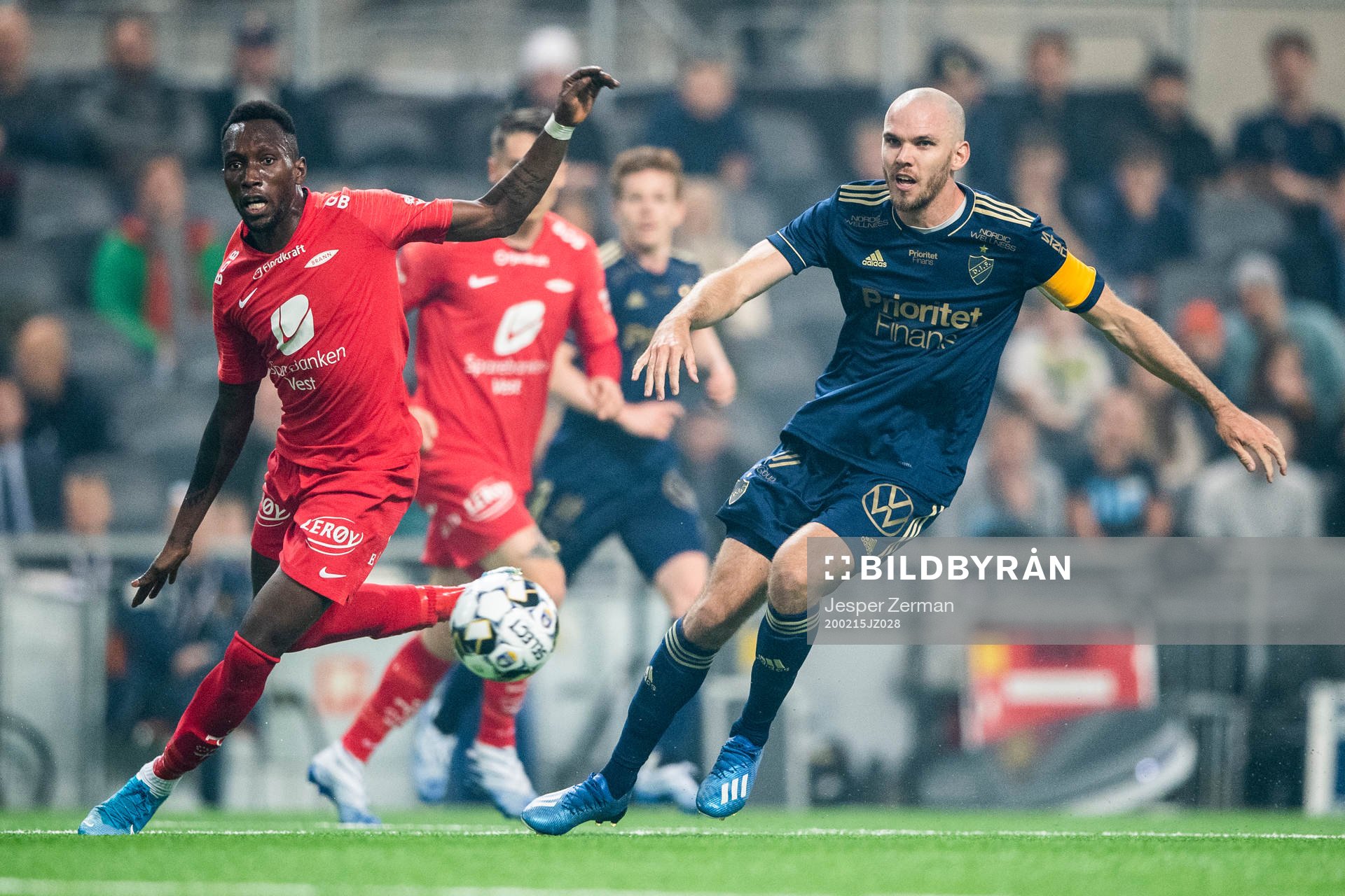 Branns Daouda Bamba och Djurgårdens Marcus Danielson