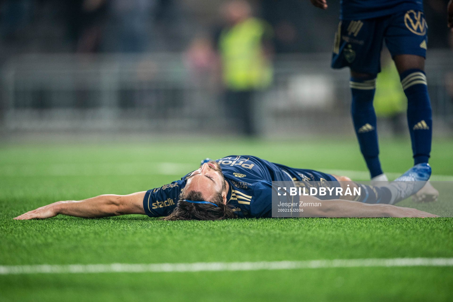 Djurgårdens Kevin Walker deppar