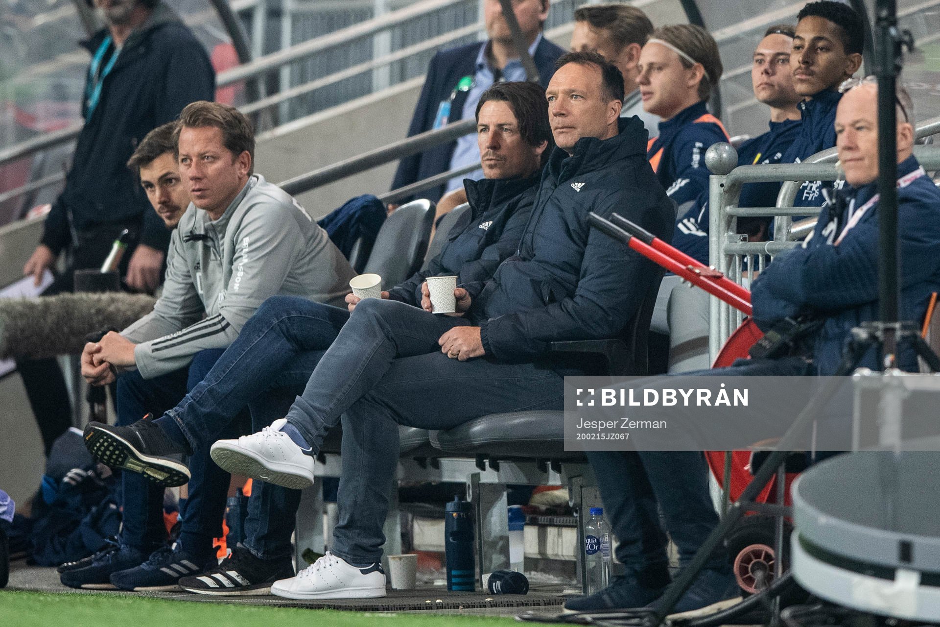 Djurgårdens Djurgårdens tränare Thomas Lagerlöf och