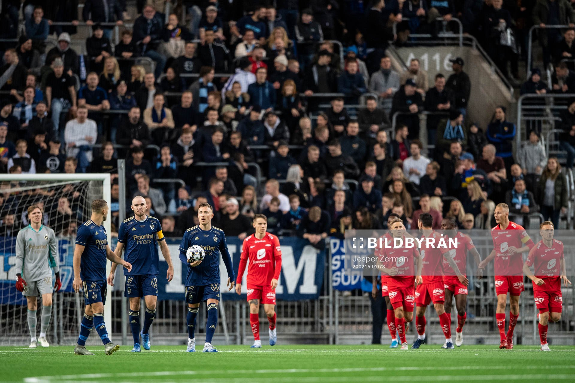 Djurgårdens Marcus Danielson och Fredrik Ulvestad deppar