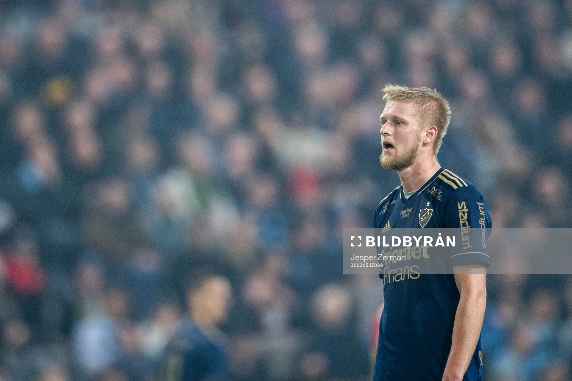 Djurgårdens Kalle Holmberg deppar