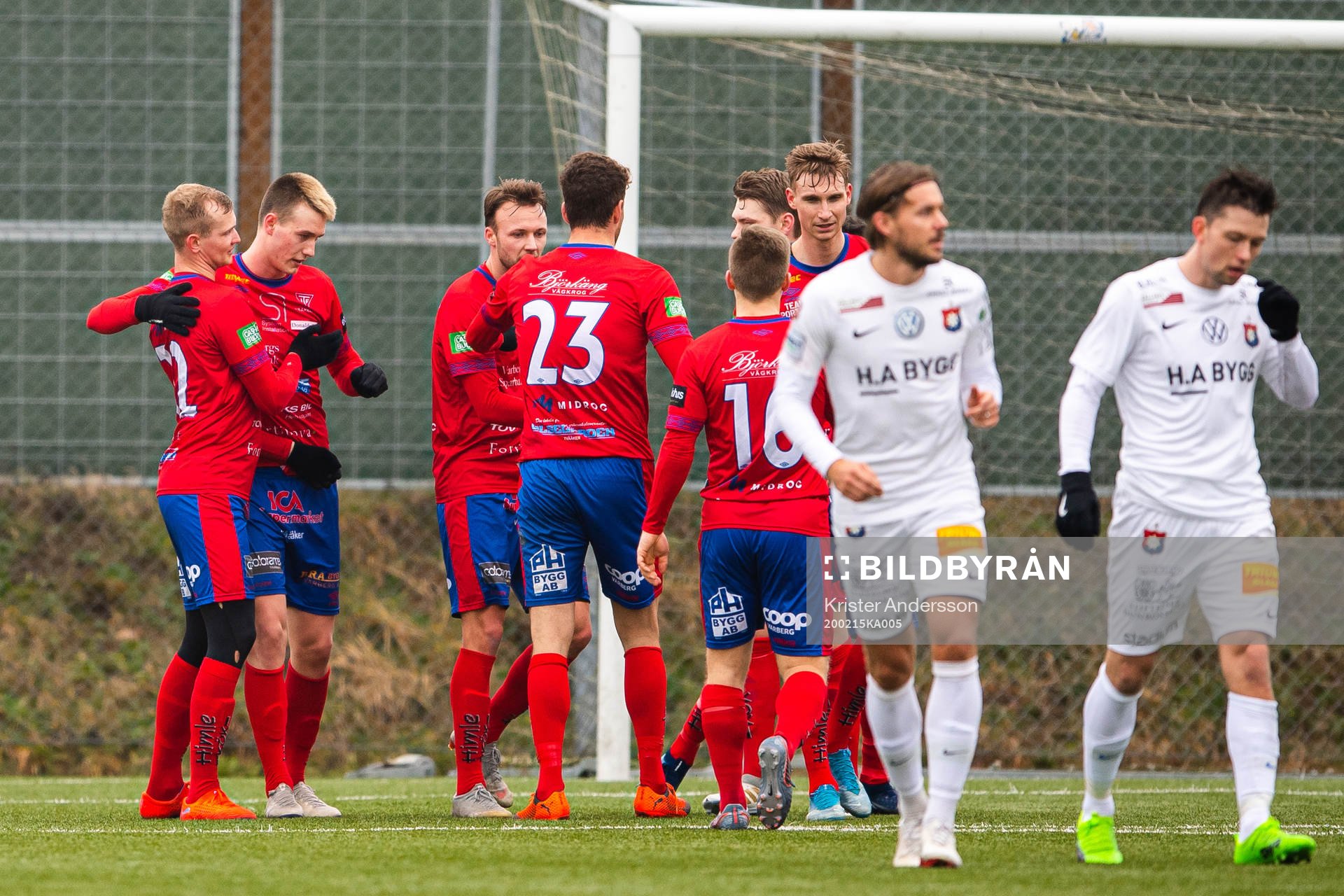 Tvååkers Hugo Svensson jublar