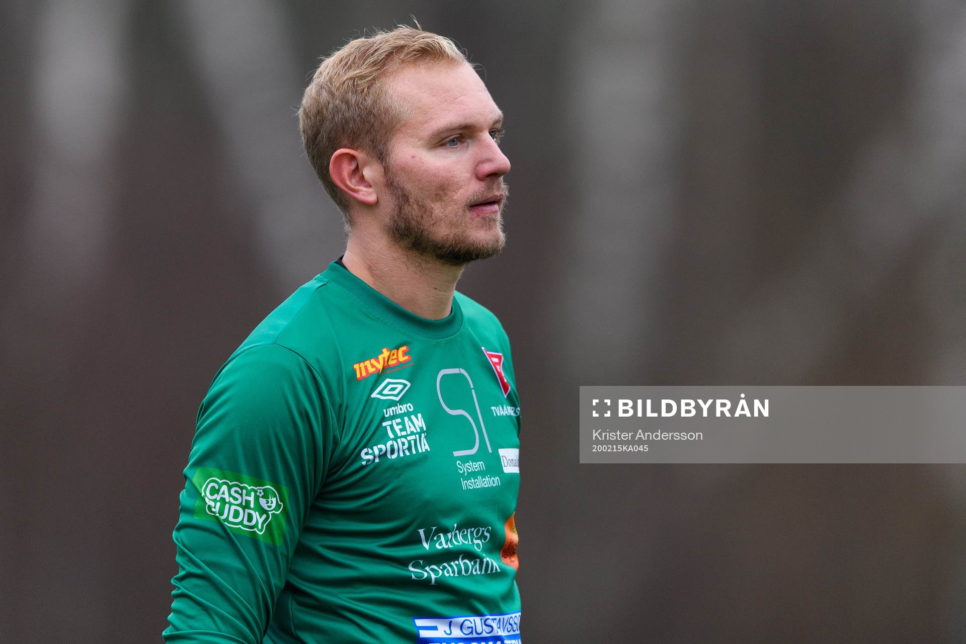 Tvååkers målvakt Johan Ekelundh
