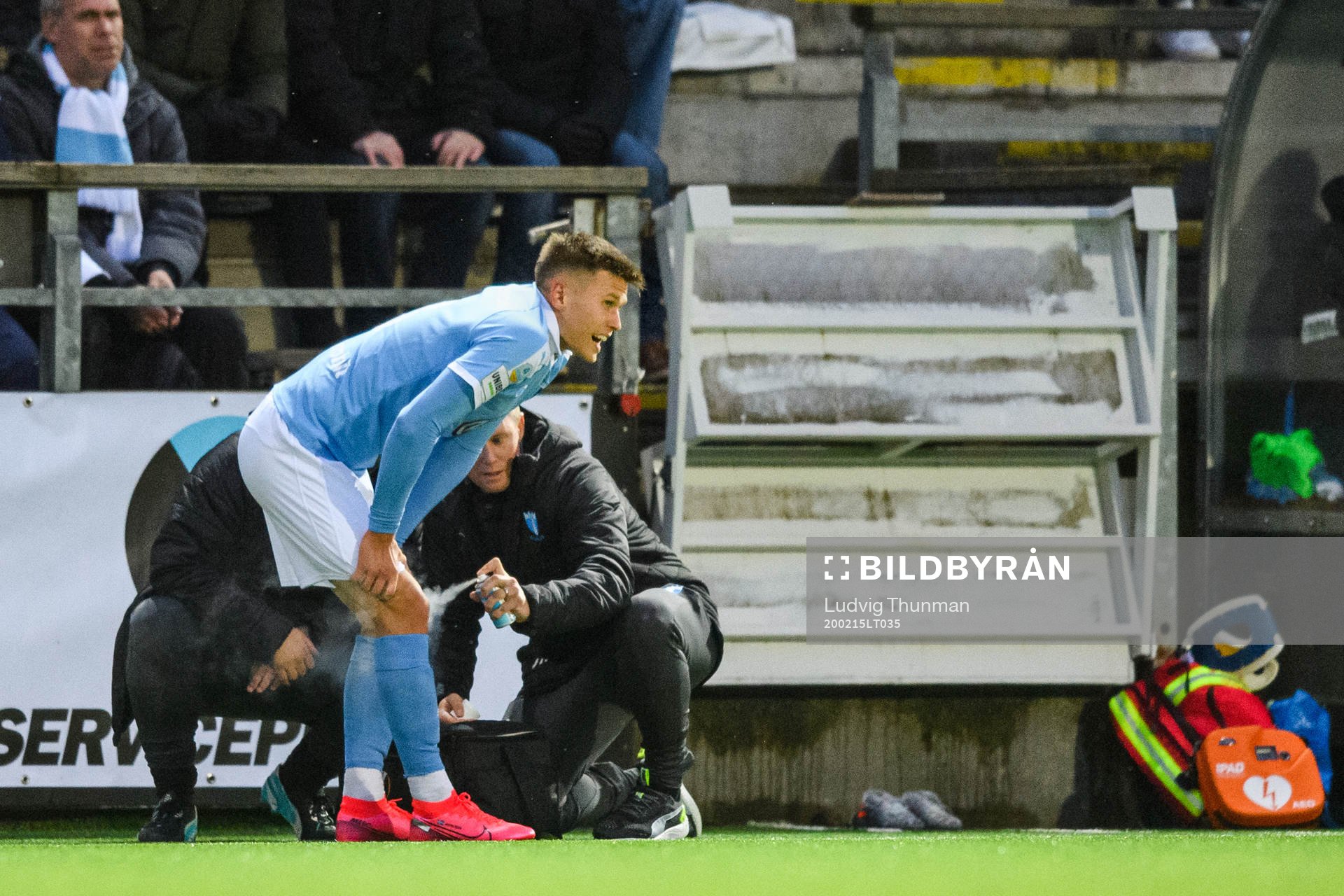 Malmö FFs Arnór Traustason får vård
