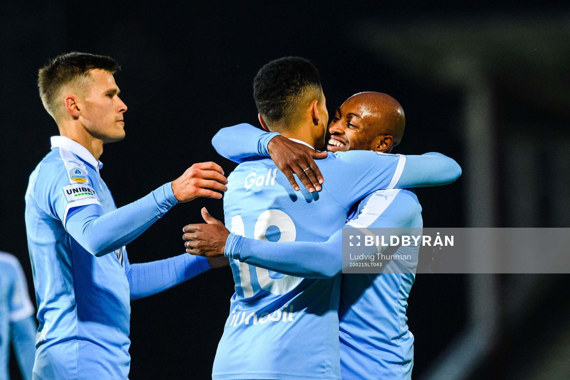 Malmö FFs Romain Gall, Romain Gall och Fouad Bachirou