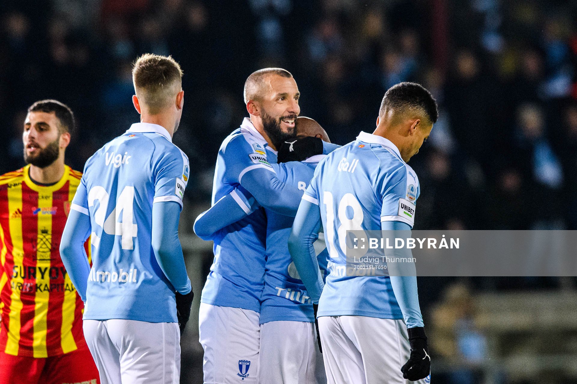 Malmö FFs Guillermo Molins jublar