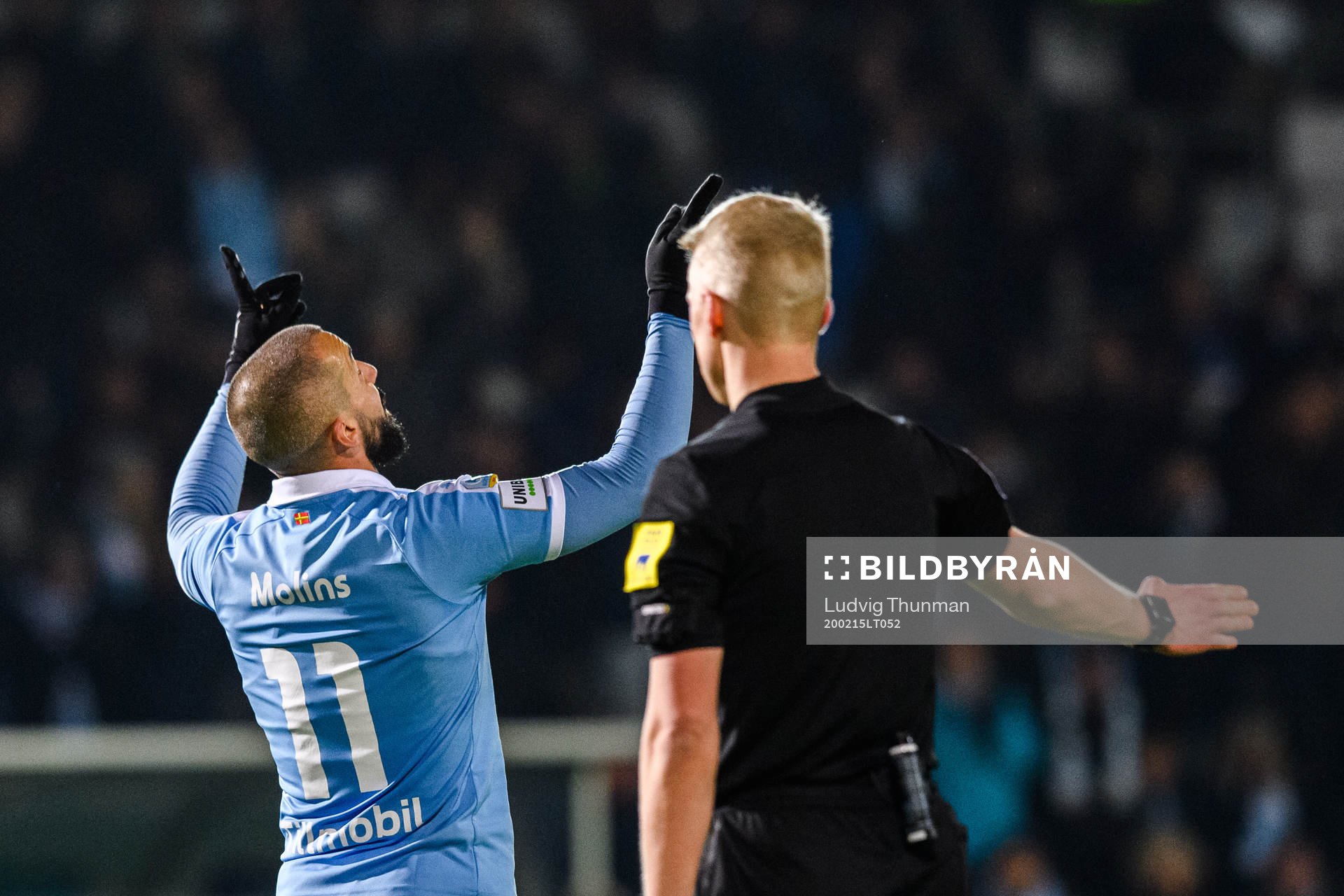 Malmö FFs Guillermo Molins jublar
