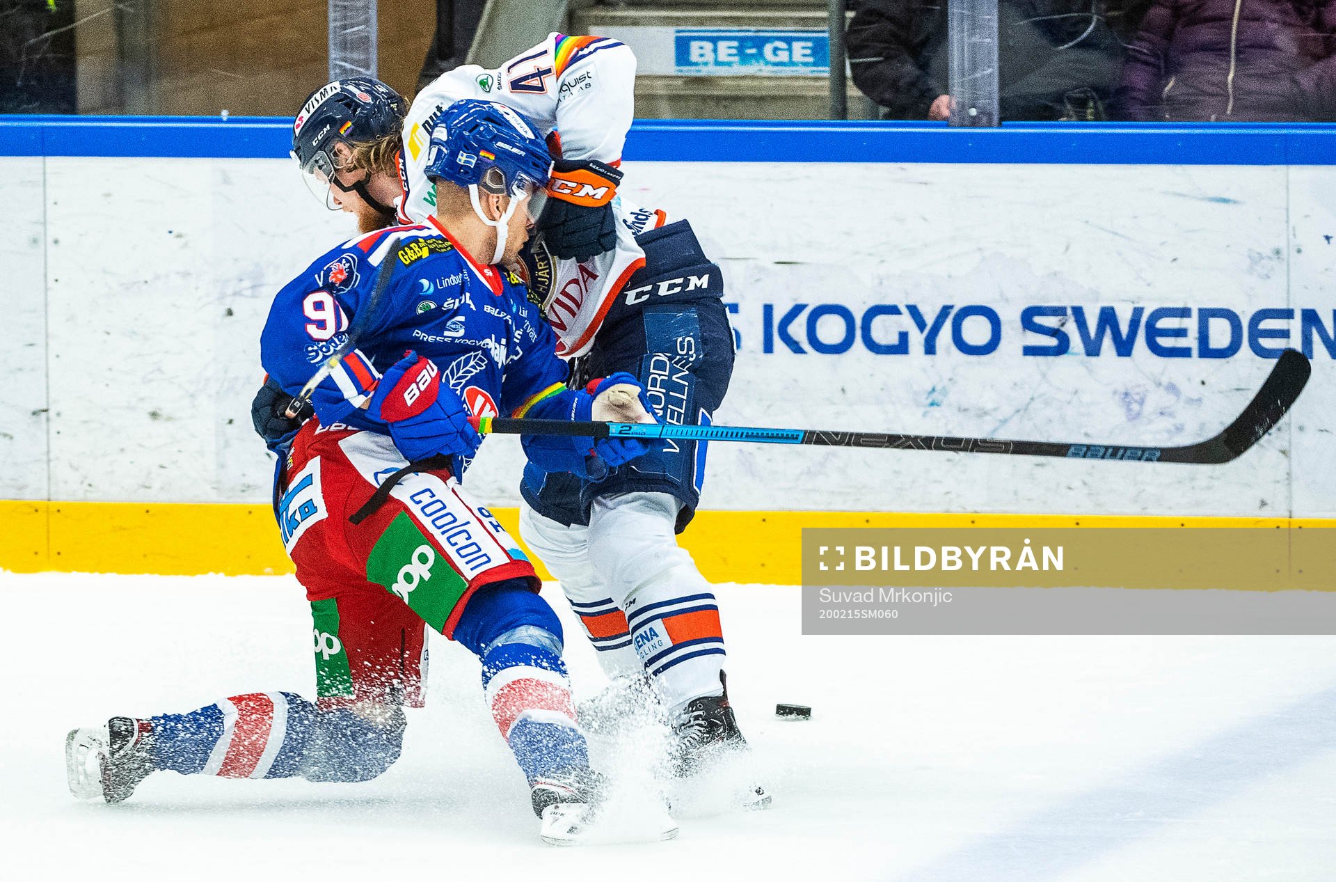 Oskarshamns Rickard Palmberg och Växjös Ludvig Nilsson