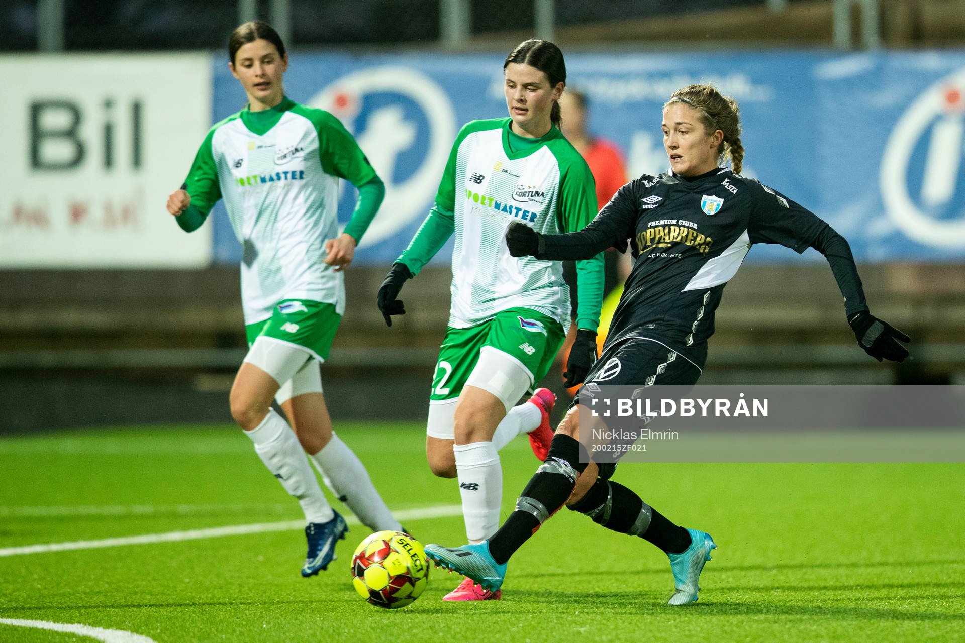 Göteborgs Filippa Angeldal mot Fortuna Hjørrings Signe
