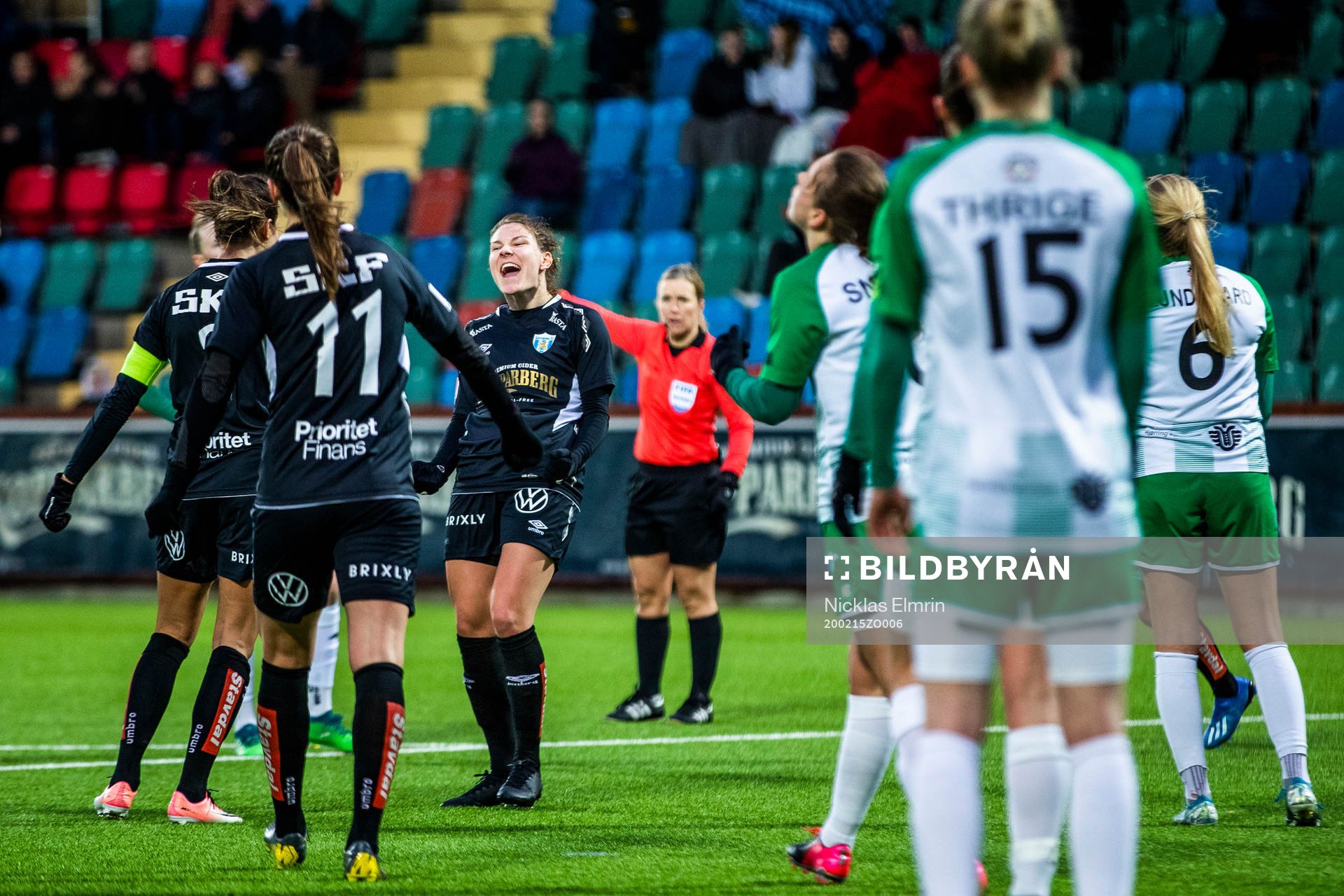 Göteborgs Natalia Kuikka jublar