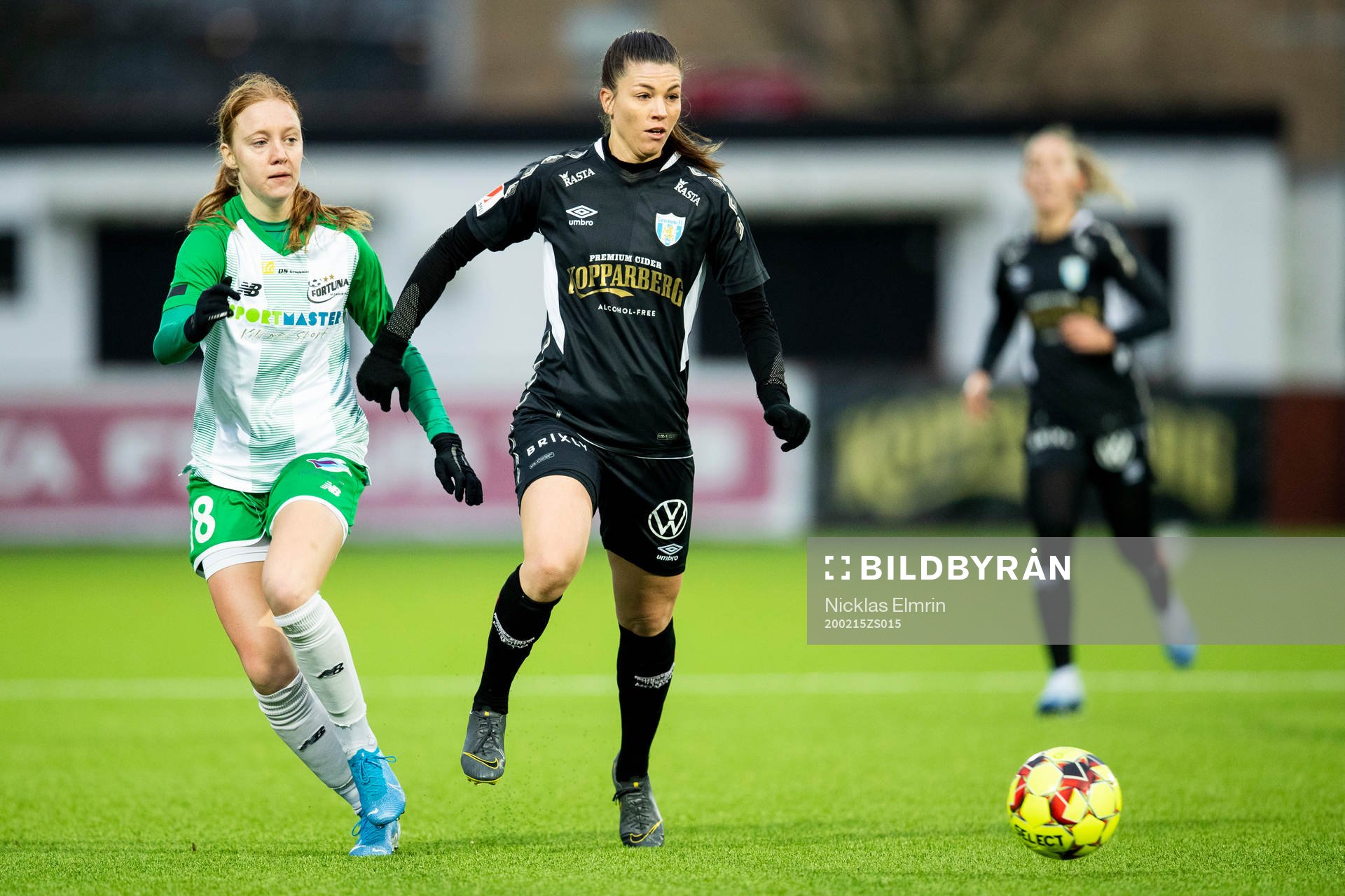Göteborgs Pauline Hammarlund mot Fortuna Hjørrings Sara