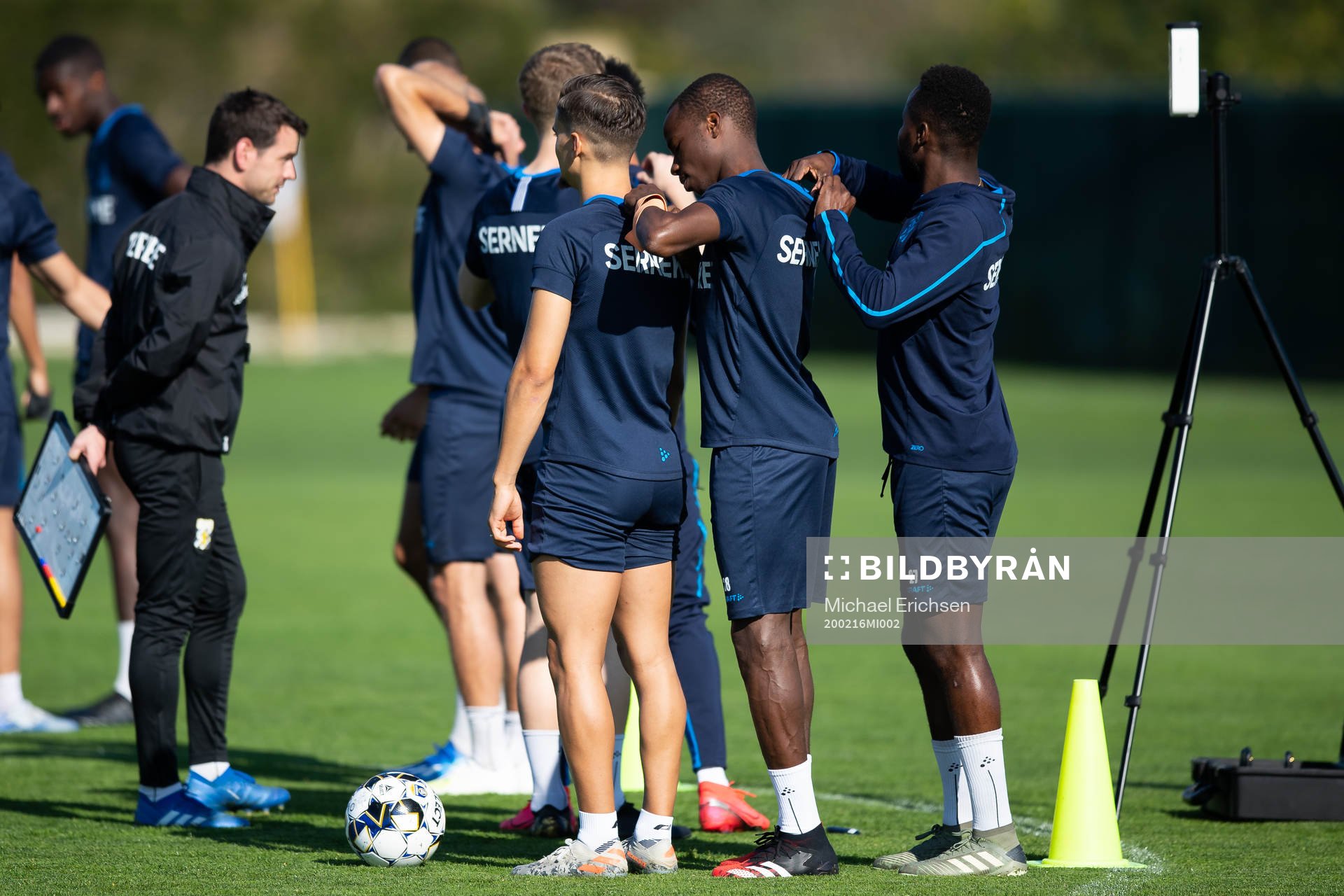 IFK Göteborgs Amin Affane, Alhassan Yusuf och Nzuzi Toko