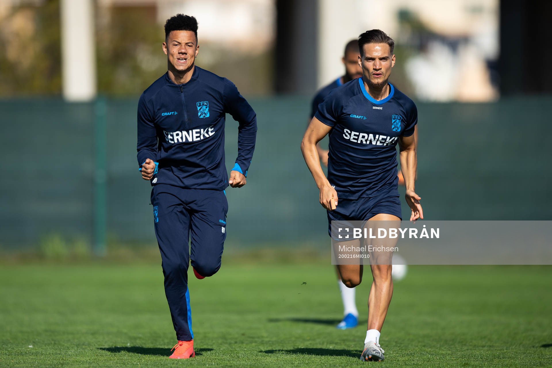 IFK Göteborgs Tobias Sana och Amin Affane
