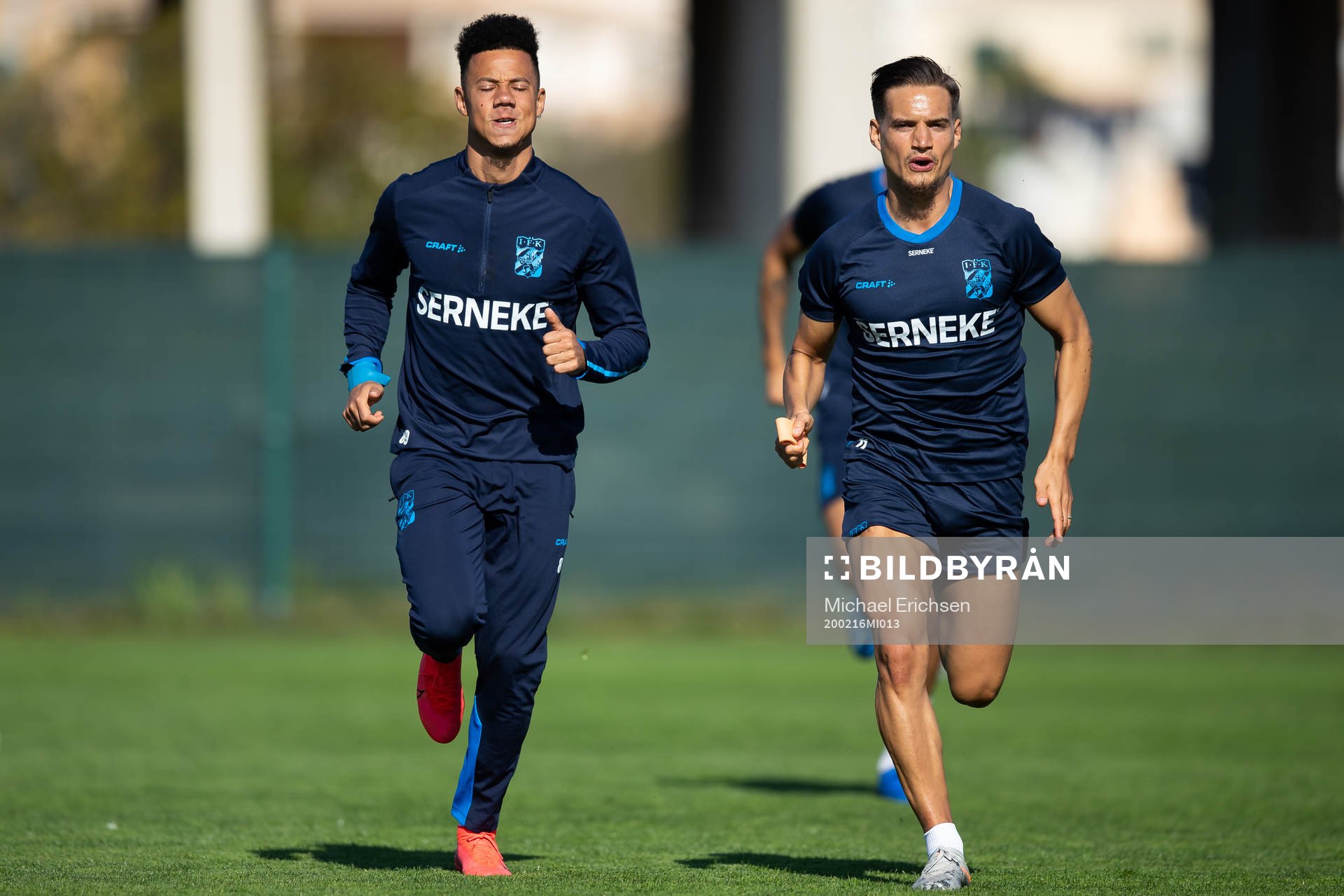 IFK Göteborgs Tobias Sana och Amin Affane