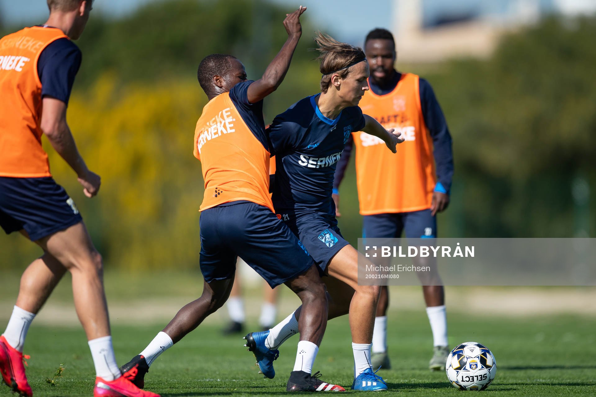 IFK Göteborgs Alhassan Yusuf och Noah Alexandersson