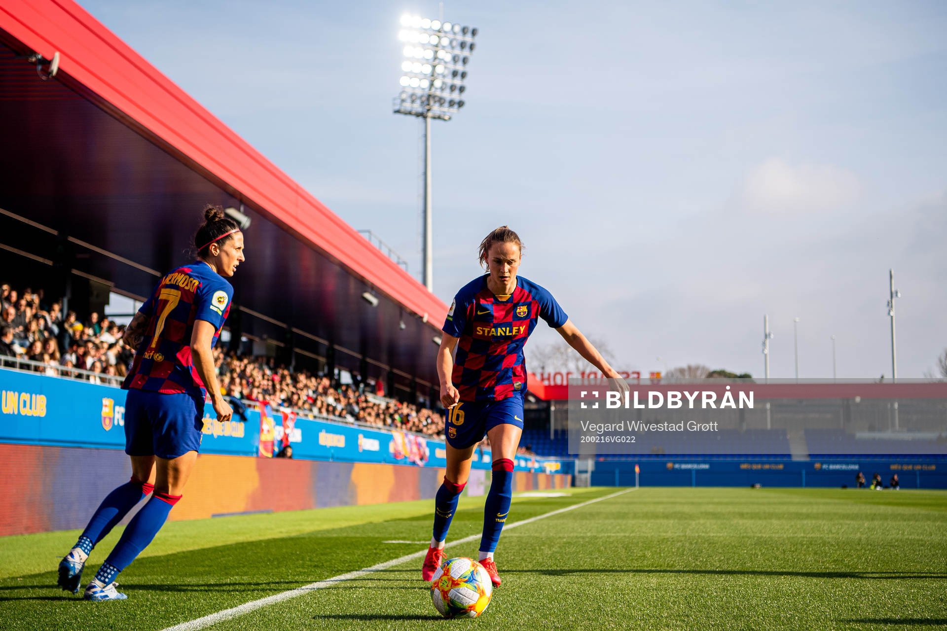 Caroline Graham Hansen of Barcelona