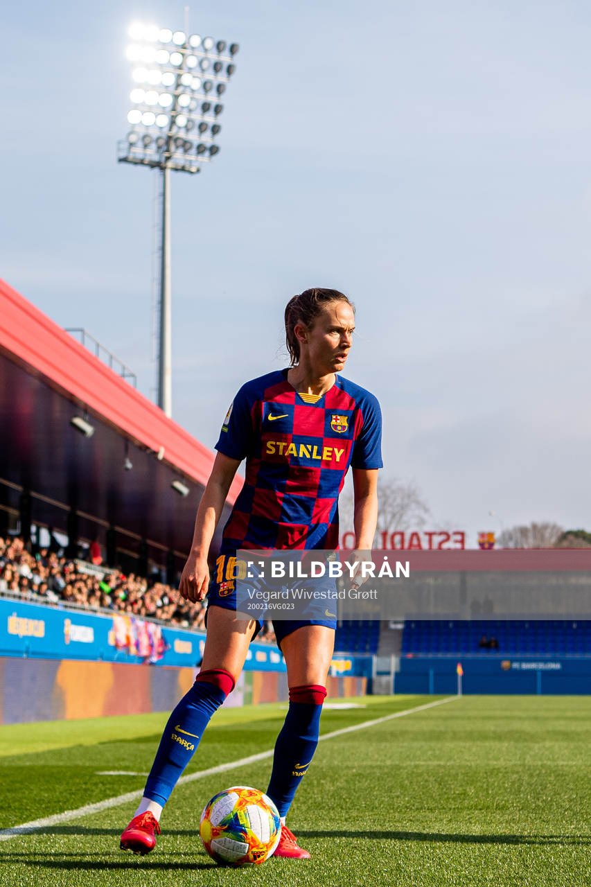 Caroline Graham Hansen of Barcelona