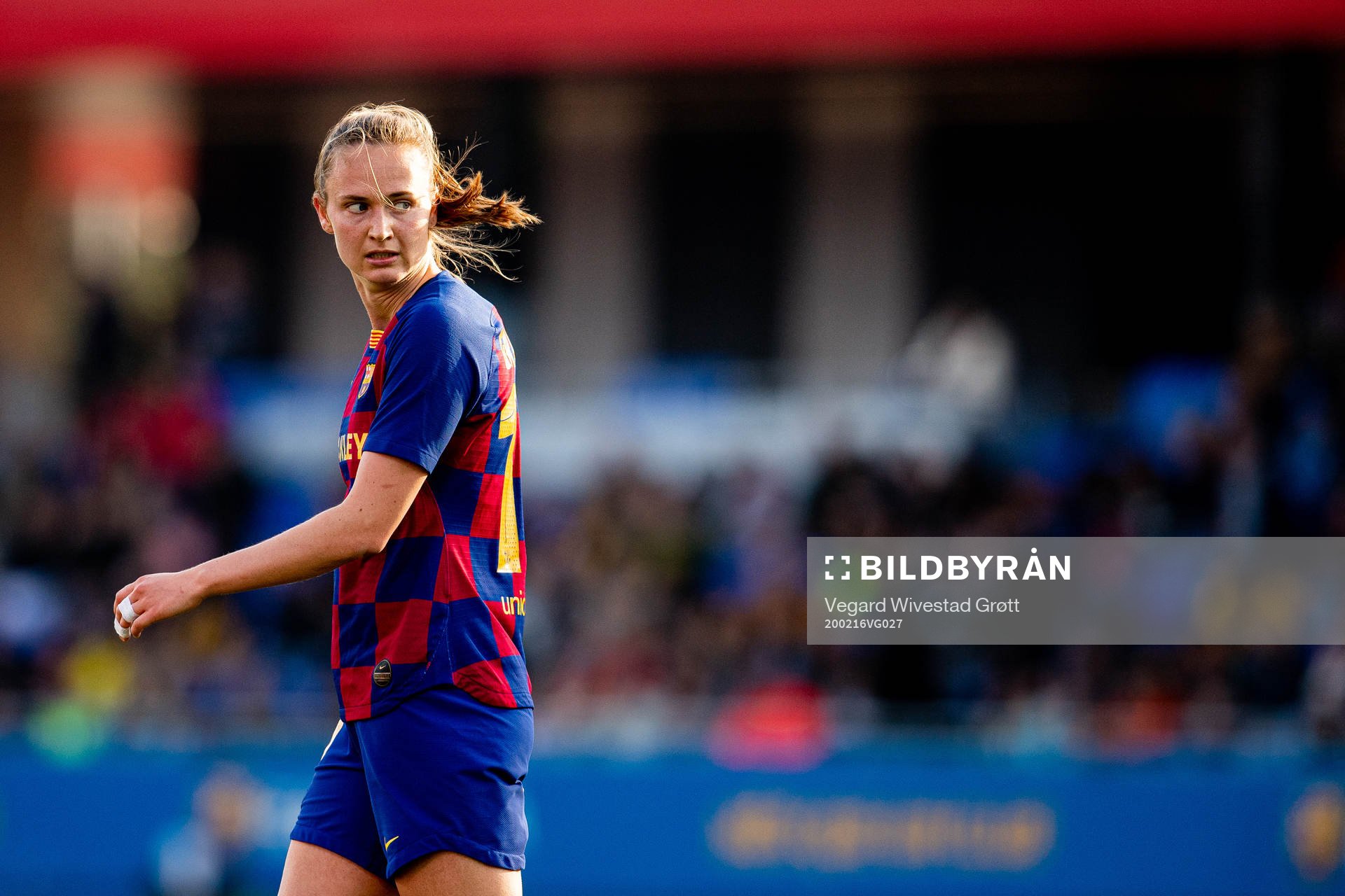 Caroline Graham Hansen of Barcelona