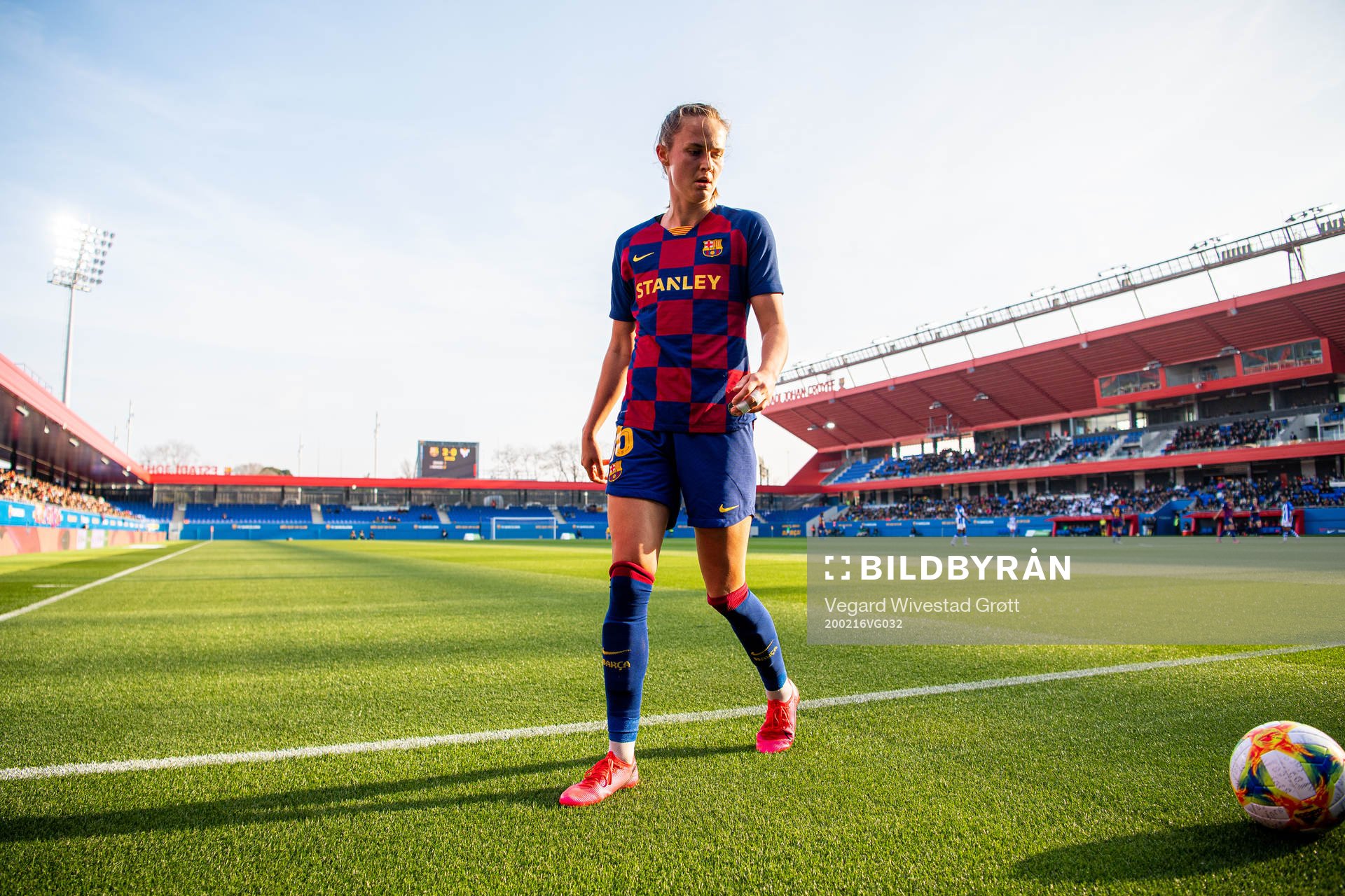 Caroline Graham Hansen of Barcelona