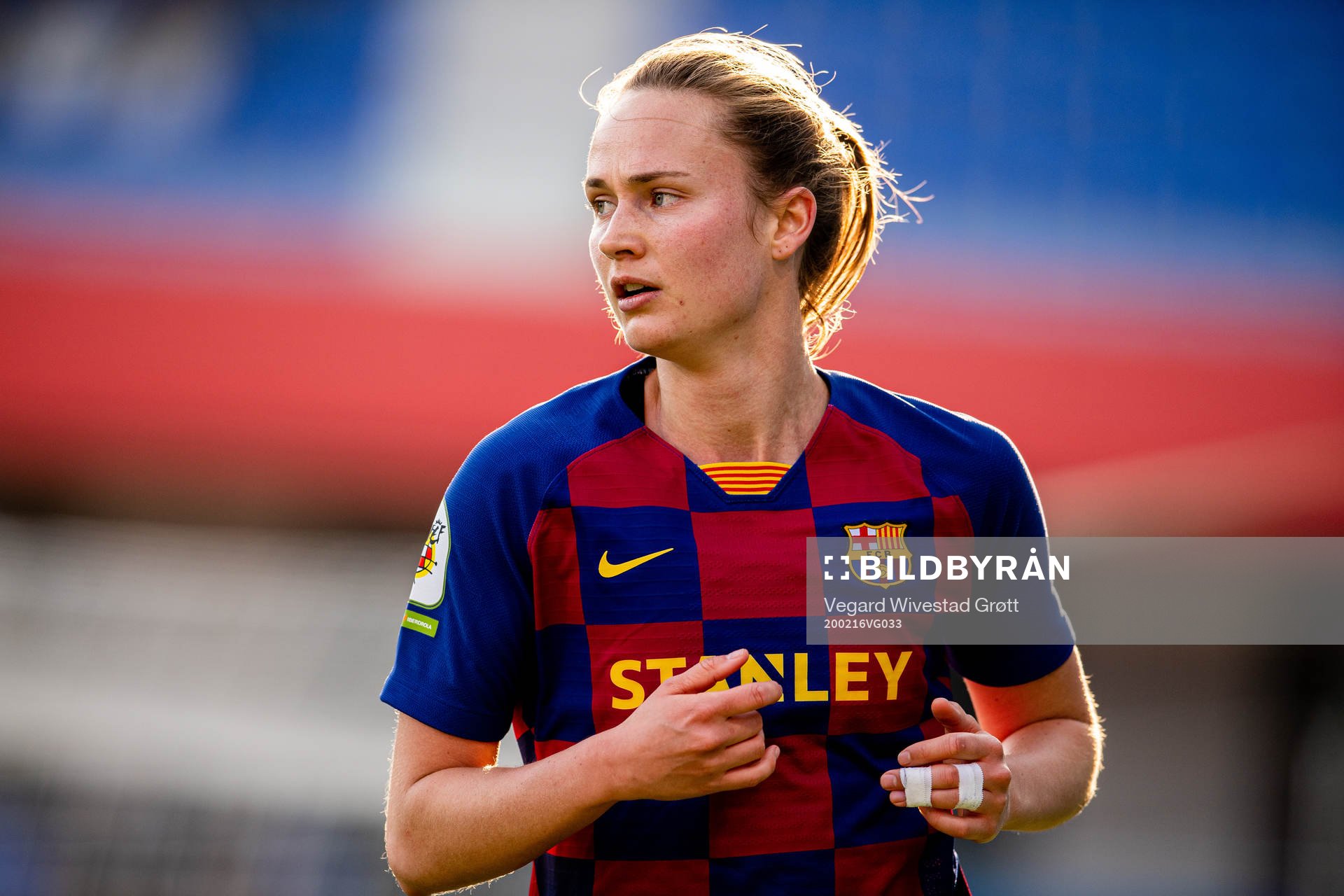 Caroline Graham Hansen of Barcelona