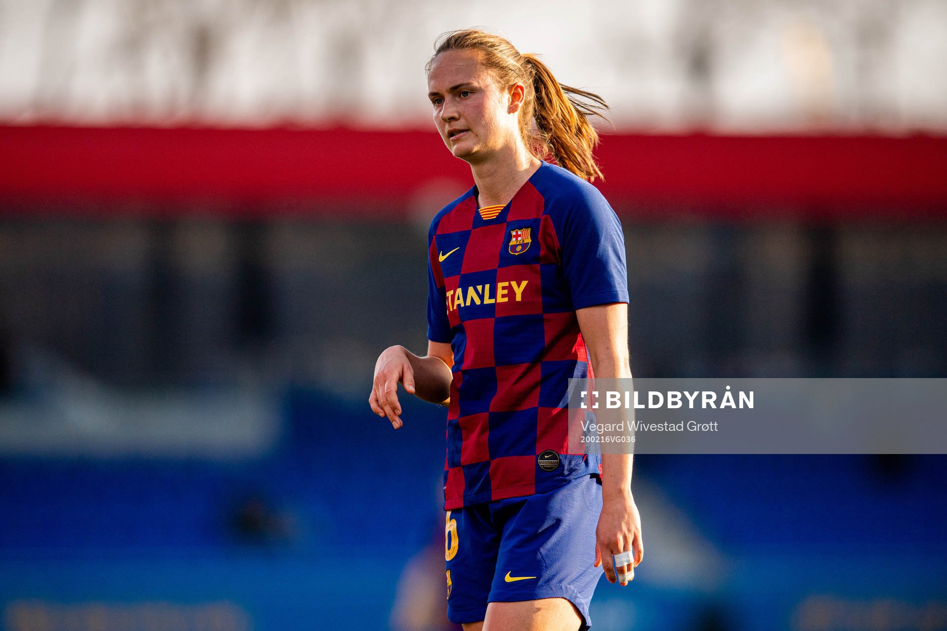 Caroline Graham Hansen of Barcelona