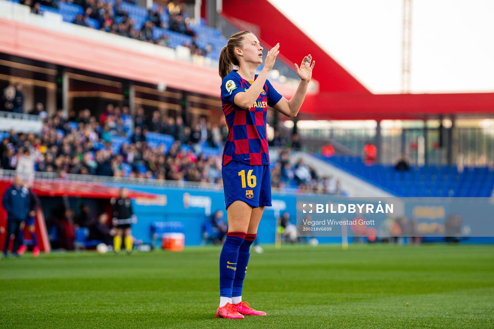 Caroline Graham Hansen of Barcelona