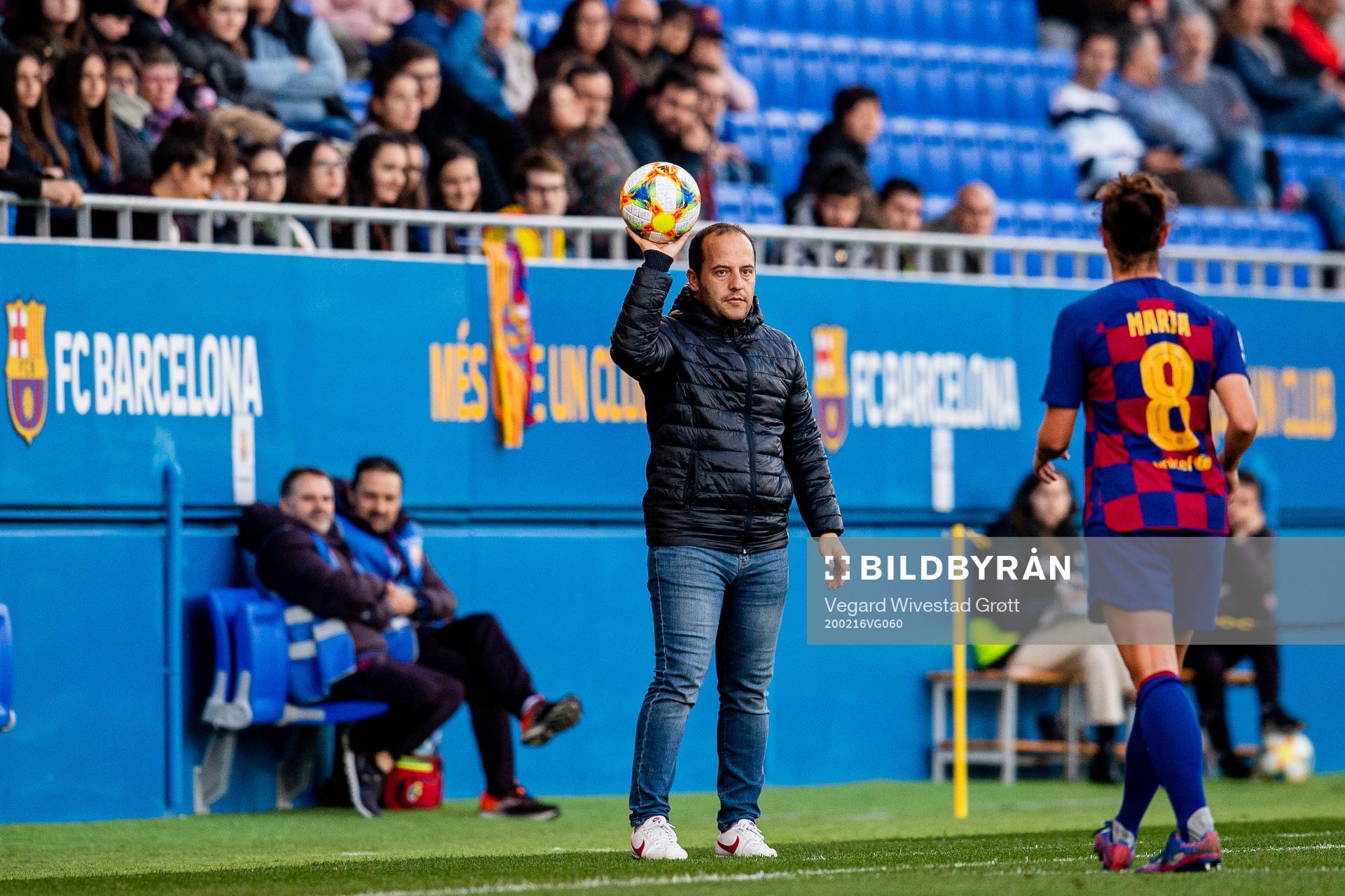 Lluis Cortés, head coach of Barcelona