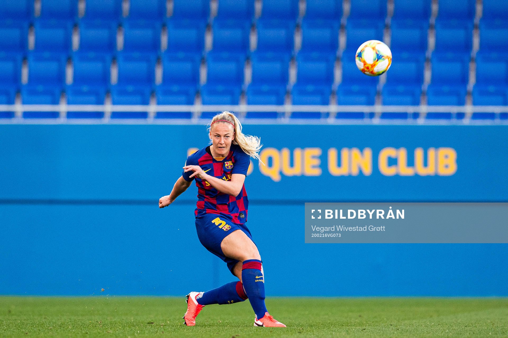 Stefanie Van der Gragt of Barcelona