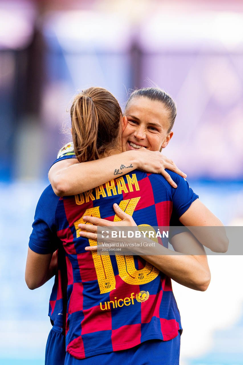 Ana-Maria Crnogorčević and Caroline Graham Hansen of
