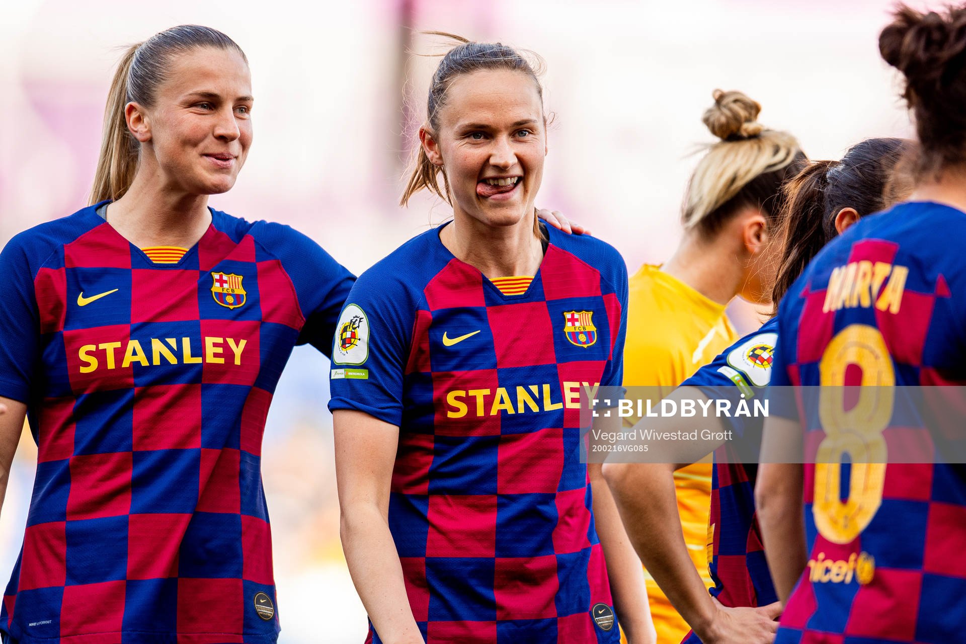 Ana-Maria Crnogorčević and Caroline Graham Hansen of