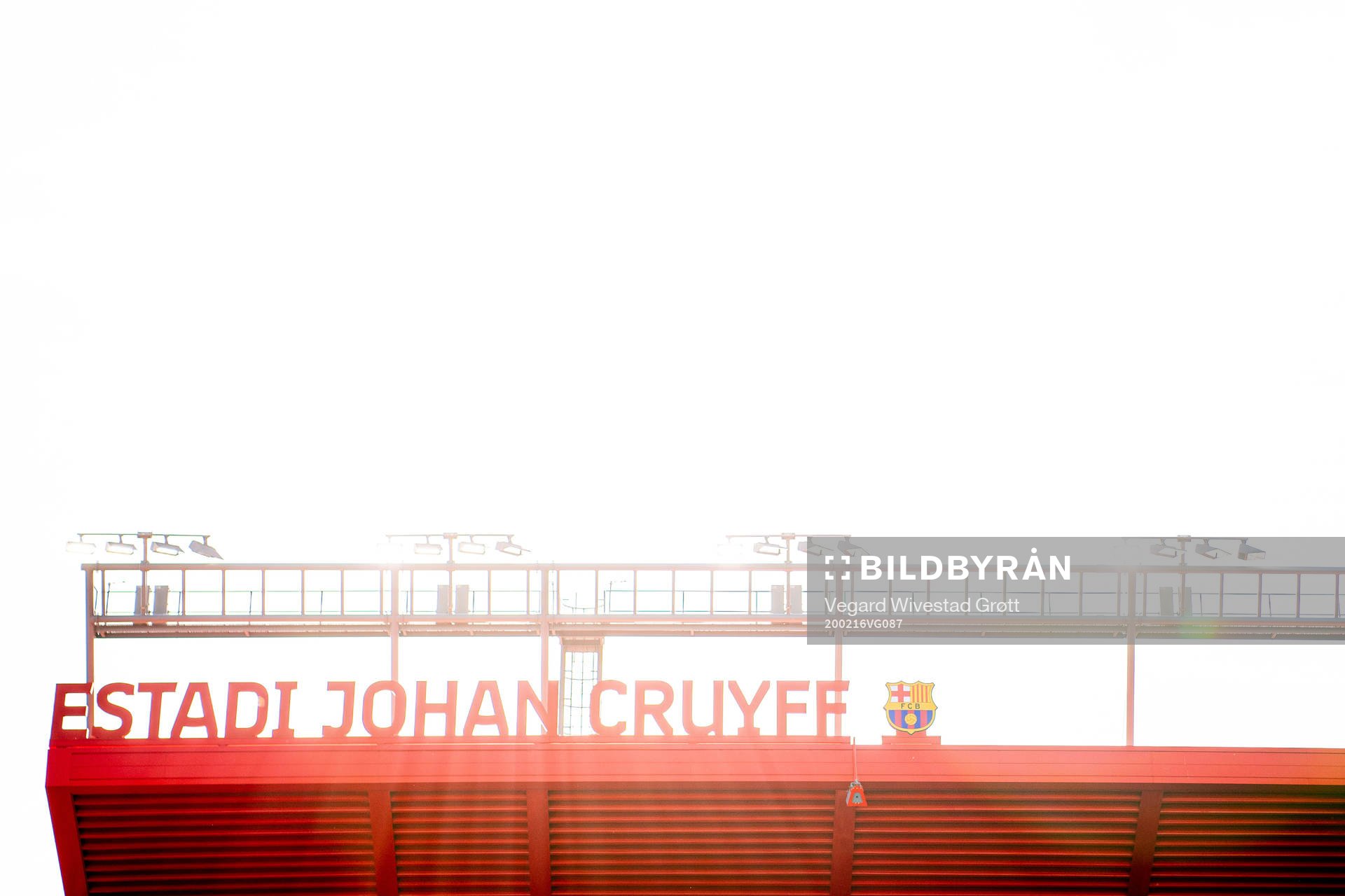 General view of Johan Cruyff Stadium