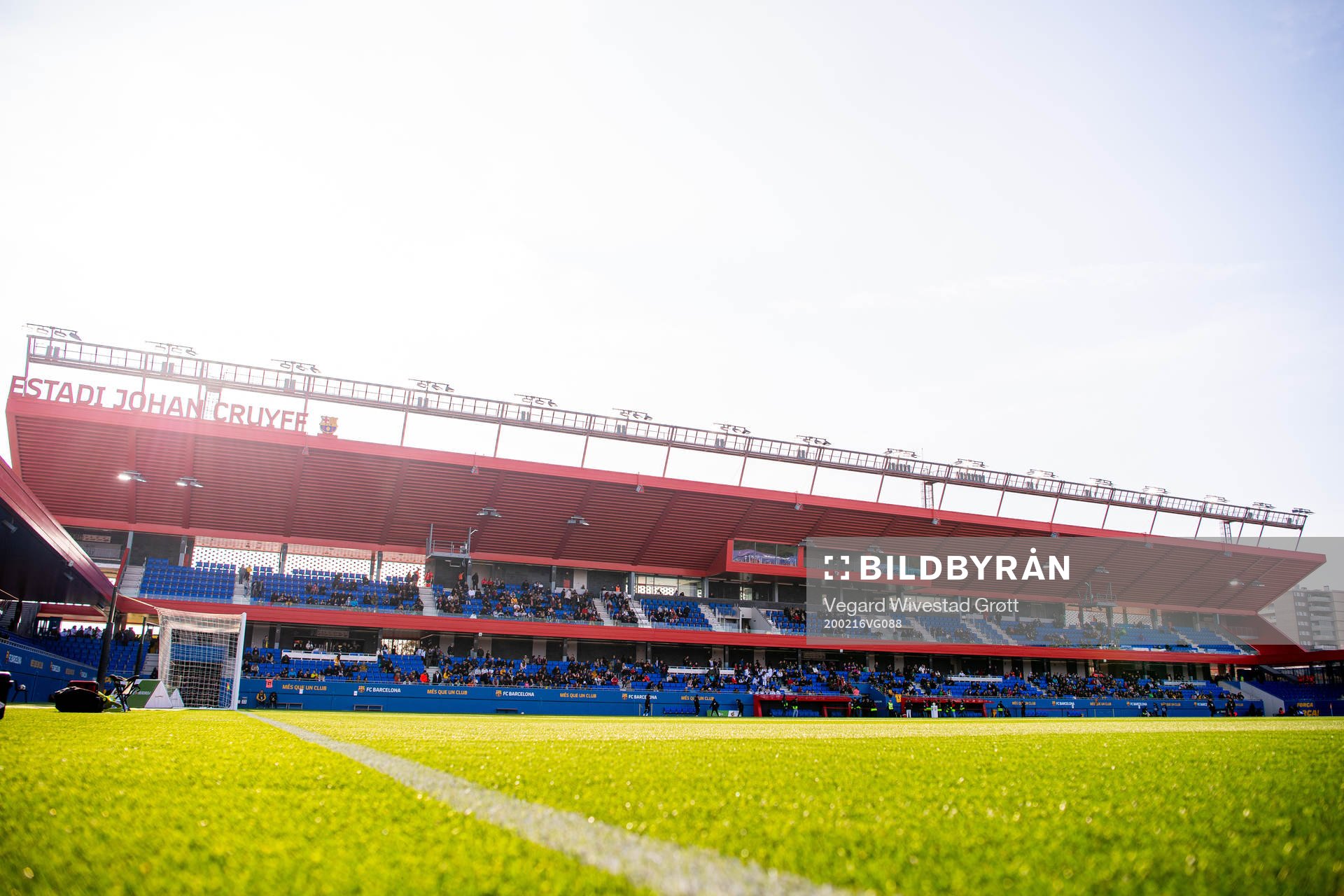 General view of Johan Cruyff Stadium