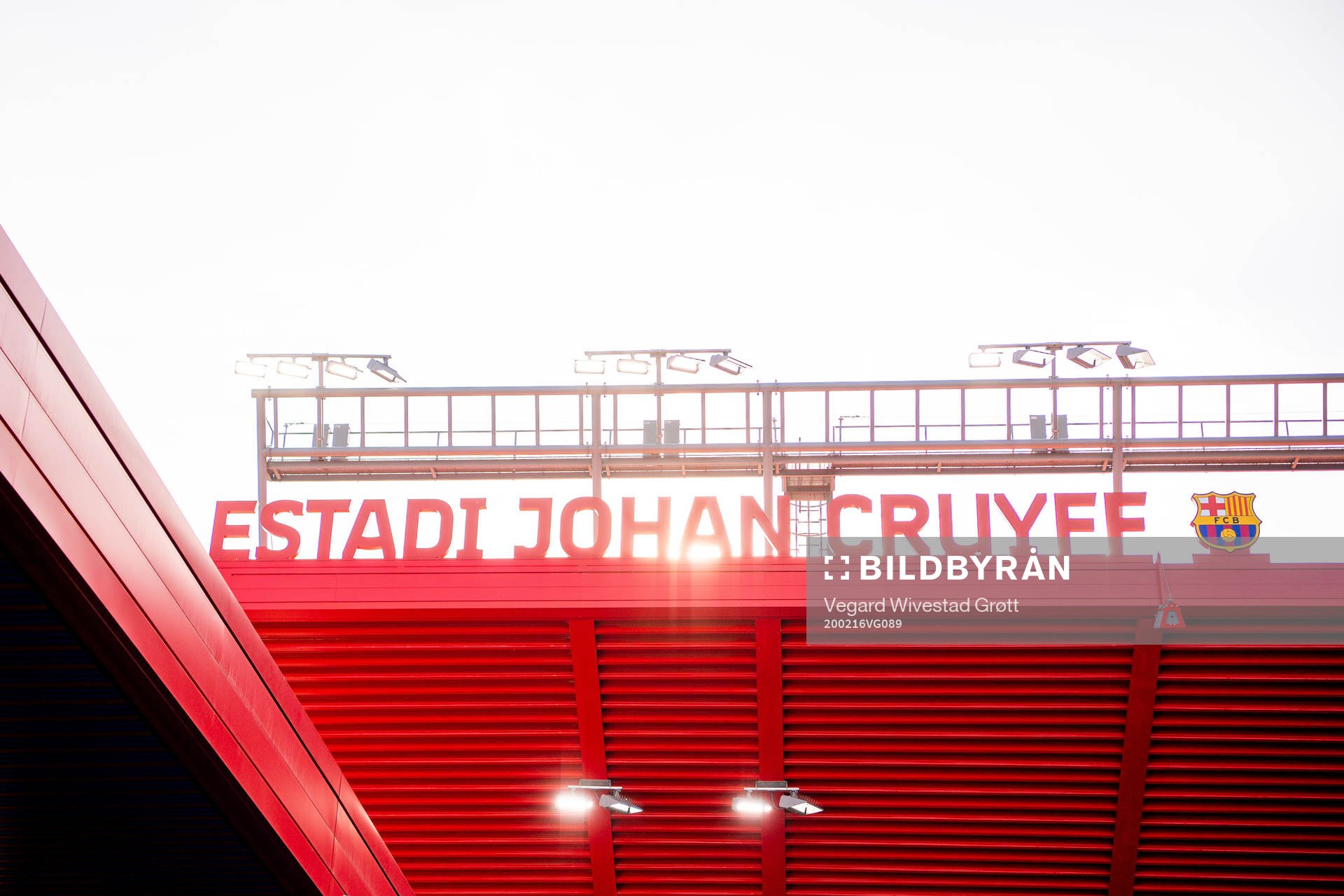 General view of Johan Cruyff Stadium