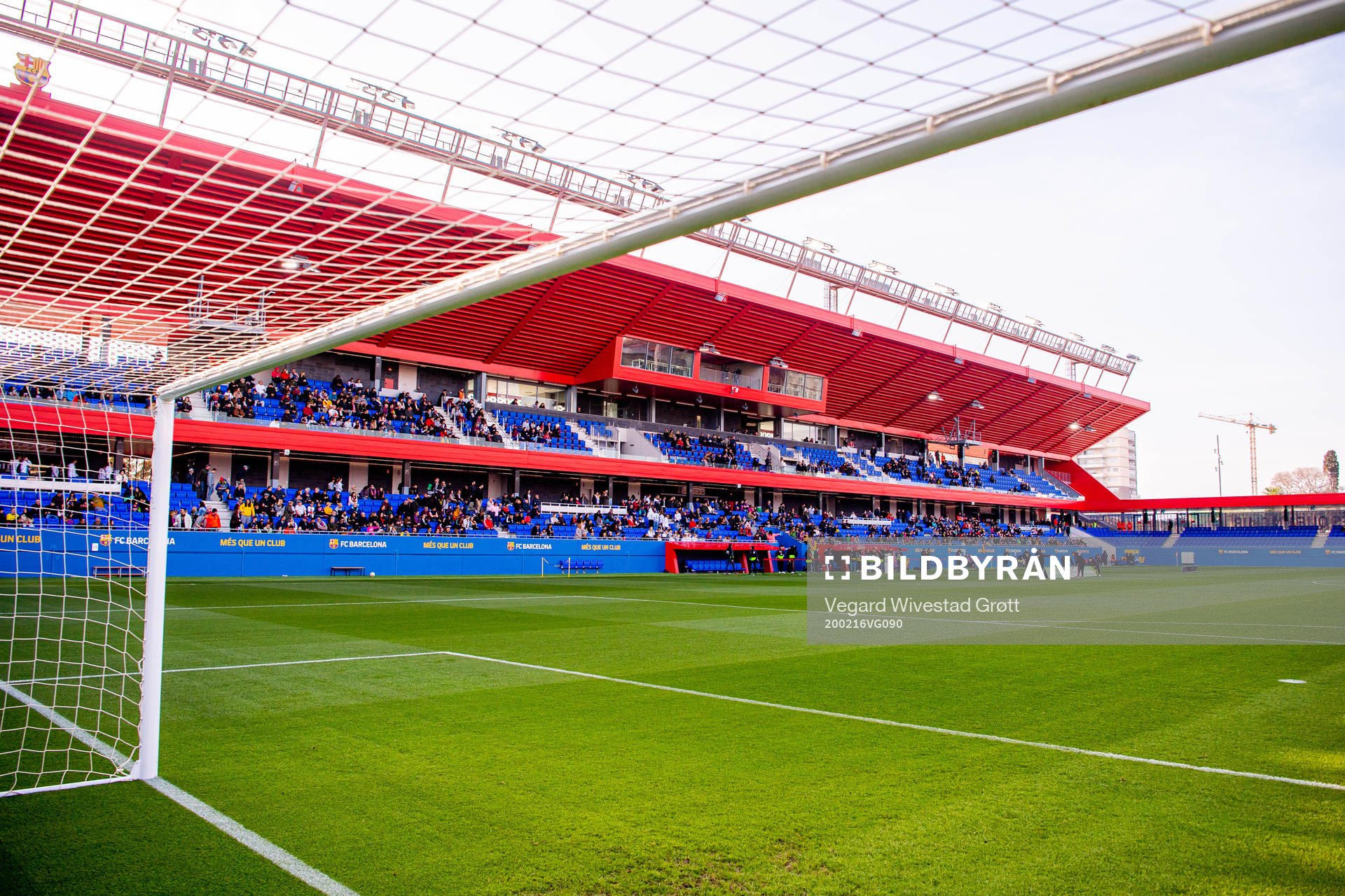 General view of Johan Cruyff Stadium