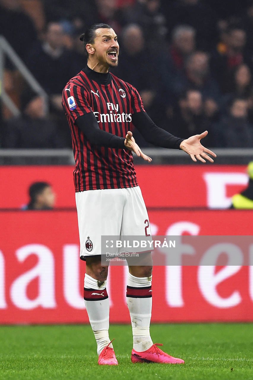 Zlatan Ibrahimovic of Milan