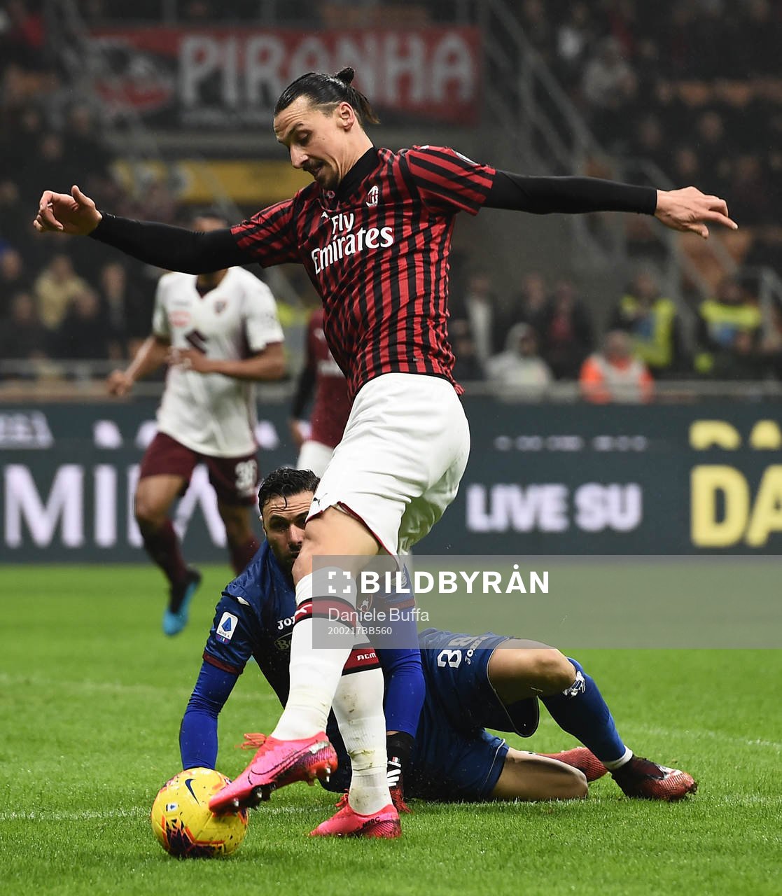 Zlatan Ibrahimovic of Milan
