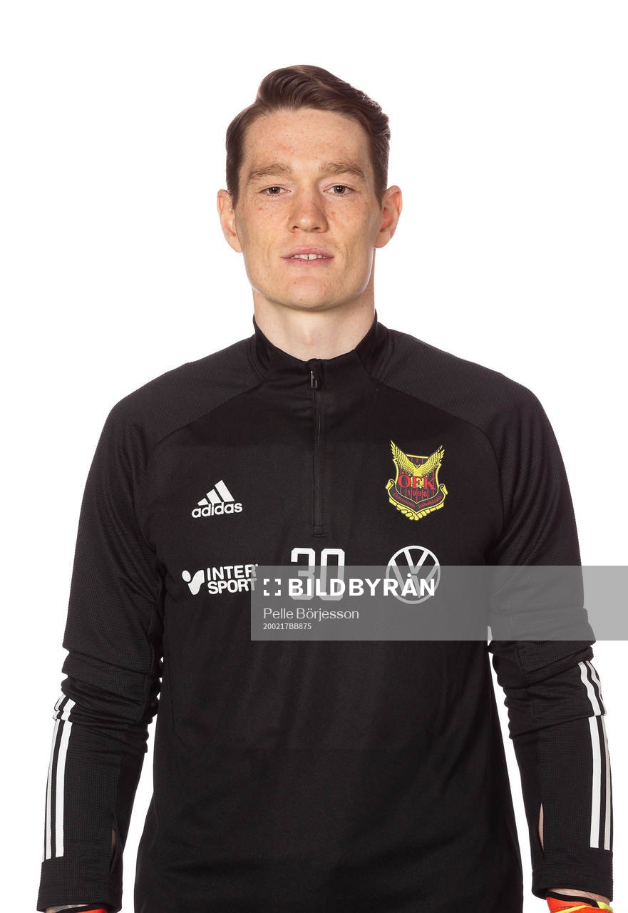 Östersund målvakt Andrew Mills