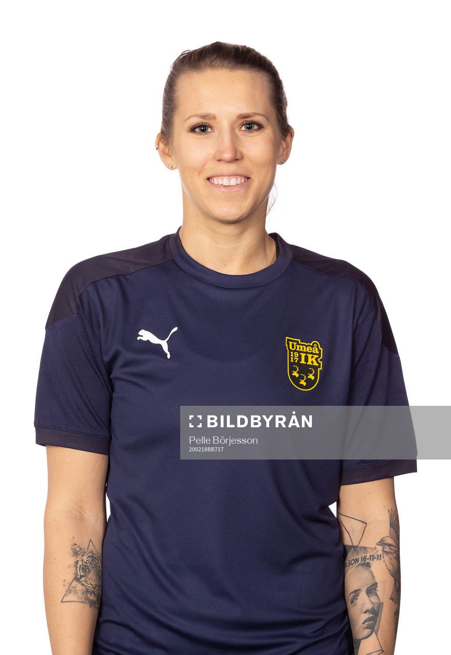 Umeås målvaktstränare Mikaela Jacobson