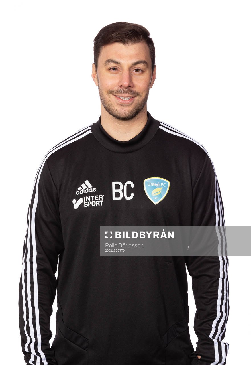 Umeås tränare Brian Clarhaut