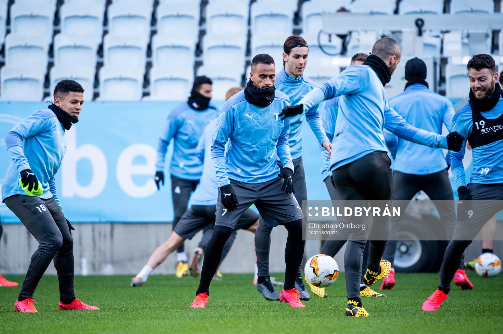 Romain Gall, Isaac Kiese Thelin, Guillermo Molins och Erdal
