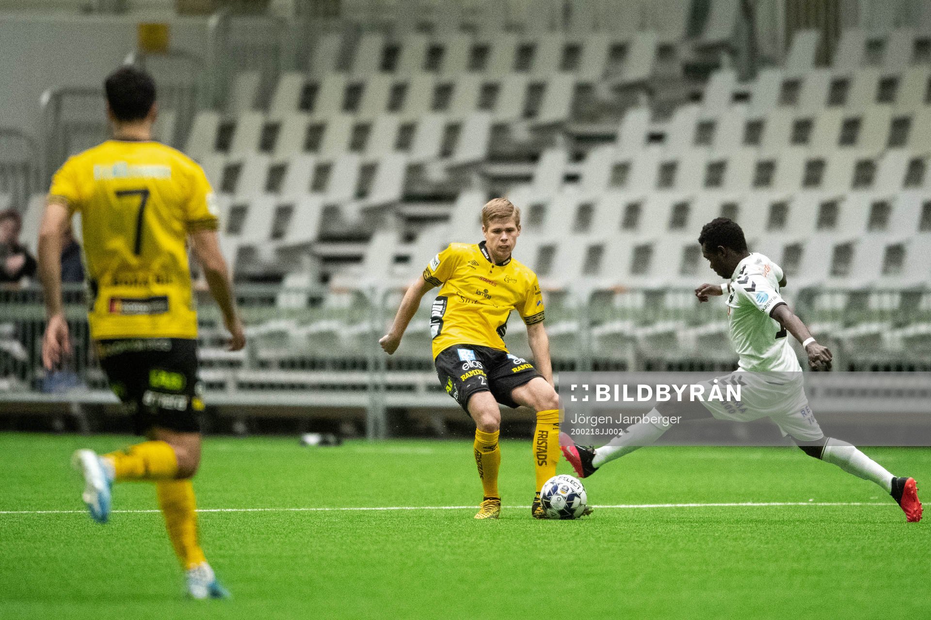 Elfsborgs Anton Thorsson och Odds Joshua Kitolano