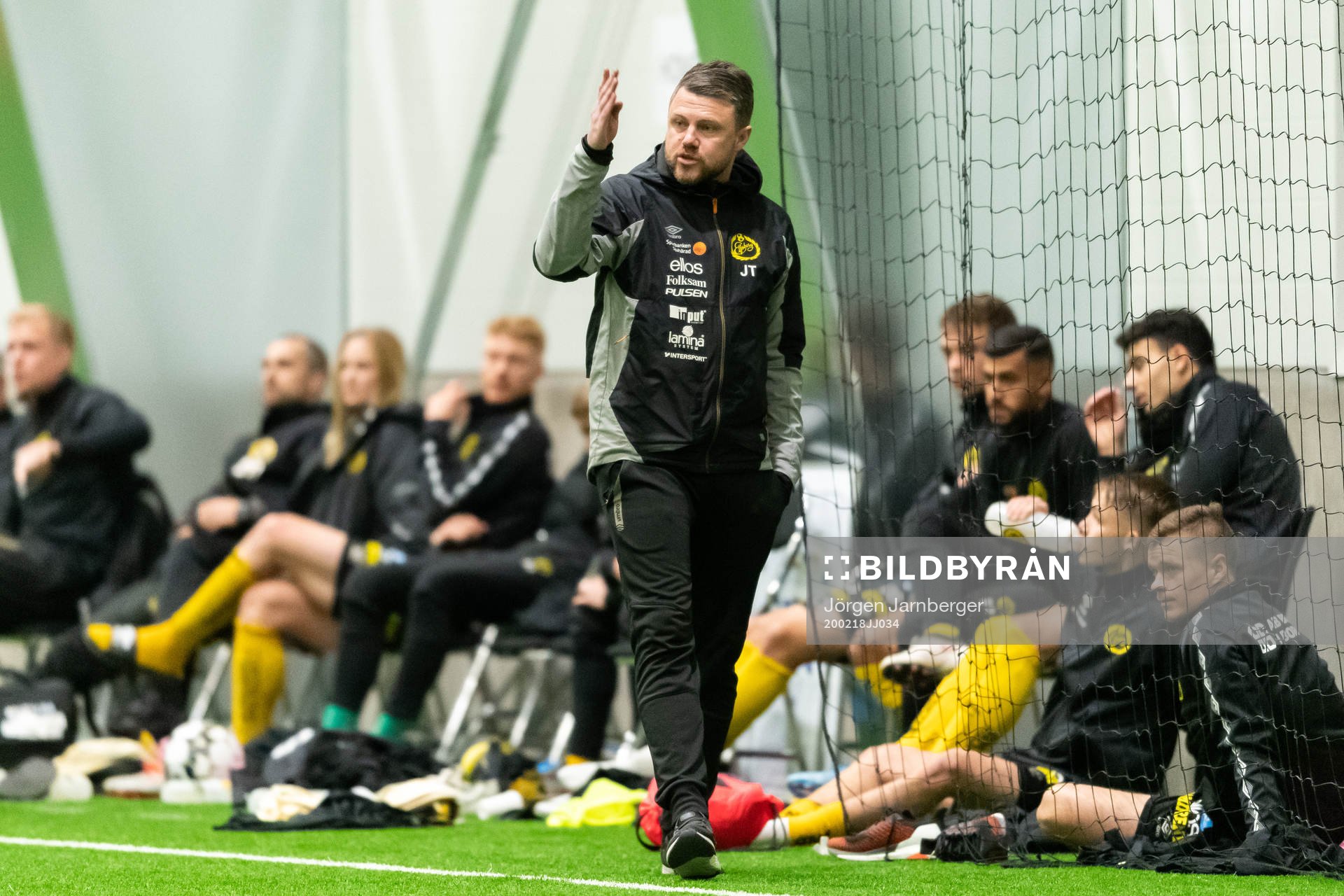 Elfsborgs manager Jimmy Thelin