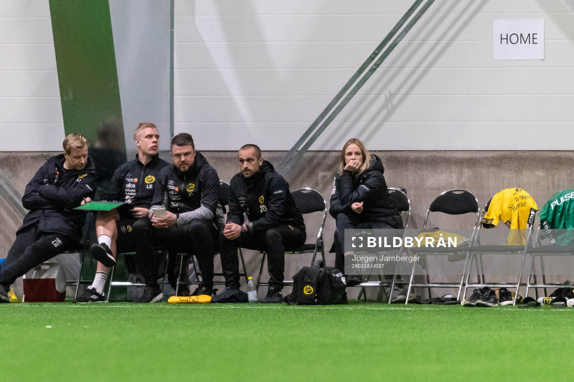Elfsborgs manager Jimmy Thelin och assisterande tränare