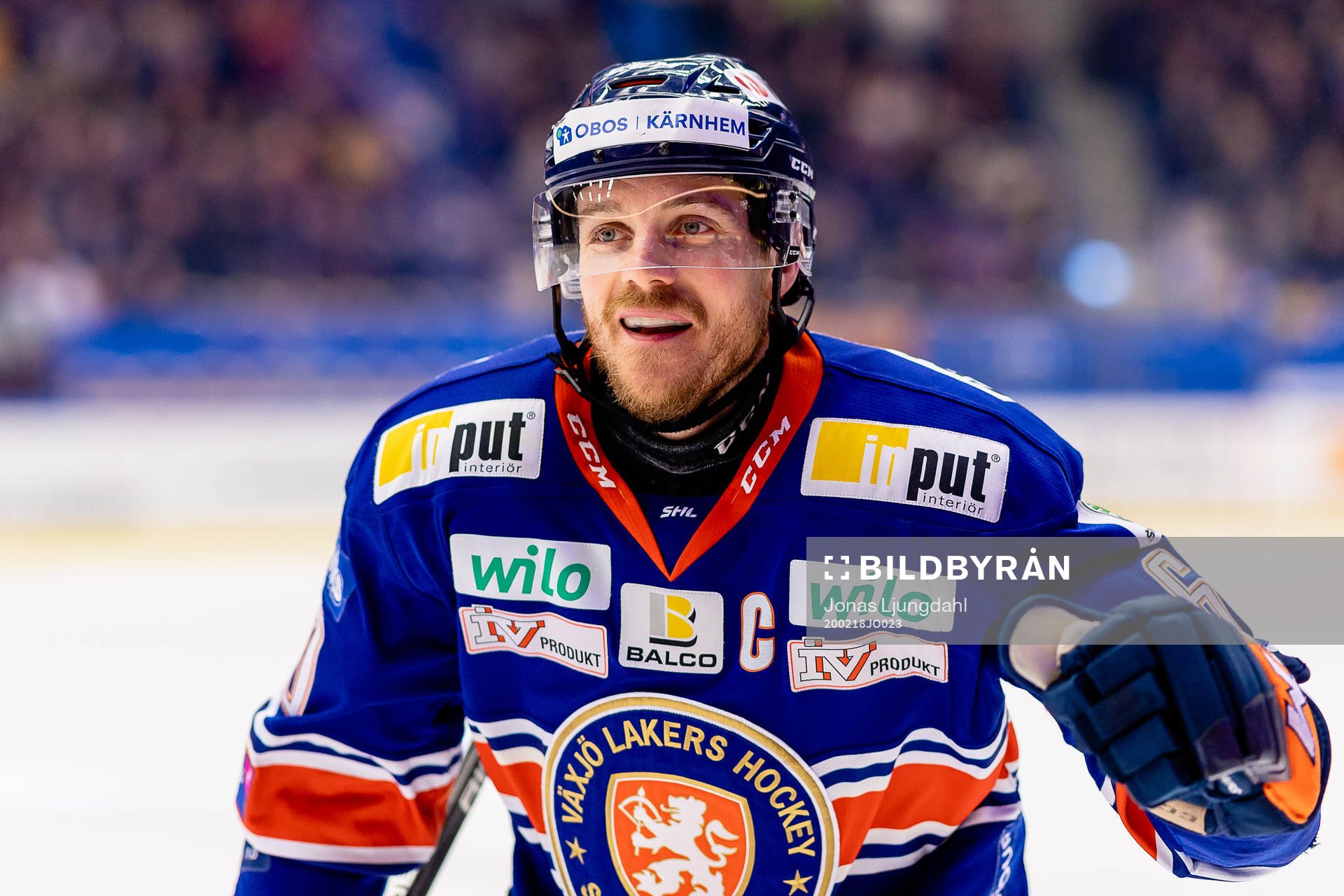 Växjös Erik Josefsson jublar