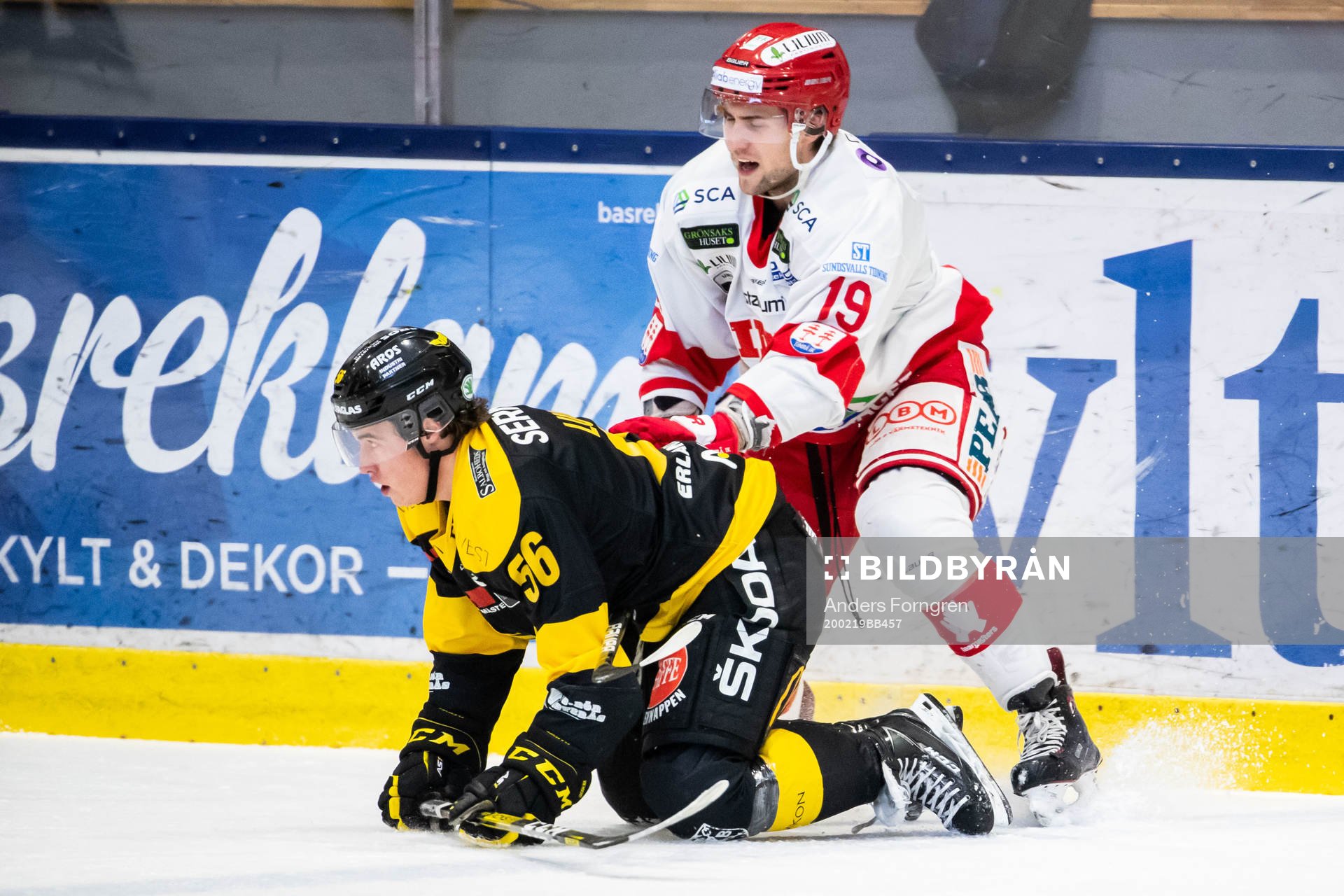 Västerås Alexander Lunsjö och Timrås Tobias Lindberg