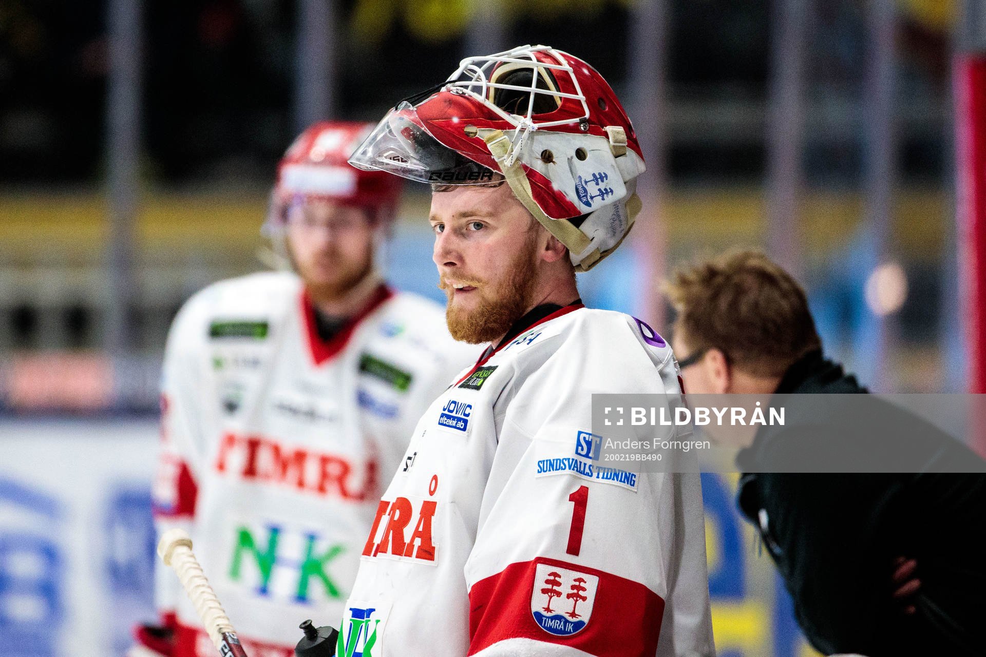 Timrås målvakt Victor Brattström