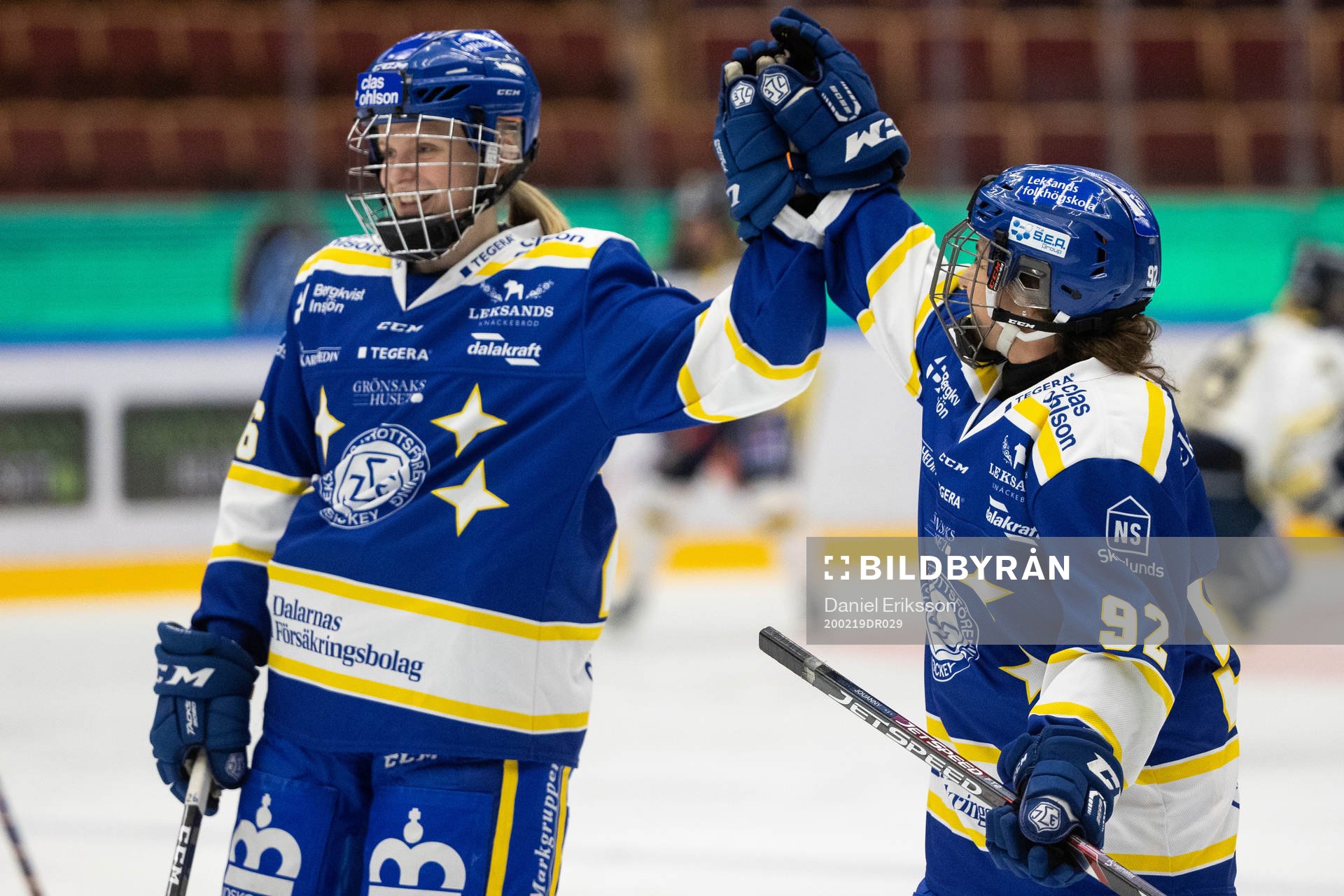 Leksands Tuva Kandell  och Leksands Betty Jouanny