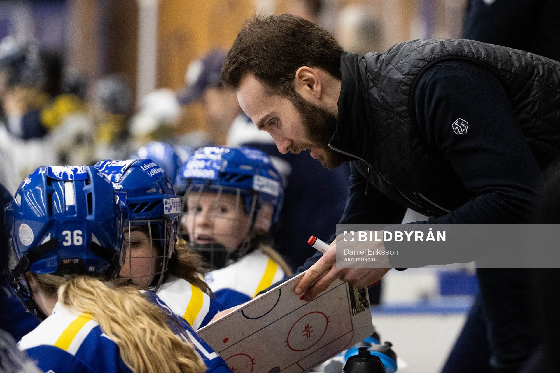 Leksands fystränare Steven Cherekos